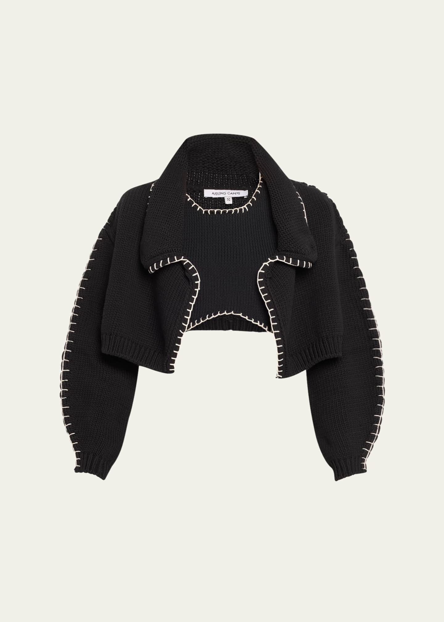Aisling Camps Blanket Stitch Knit Bolero Image 1 of 5