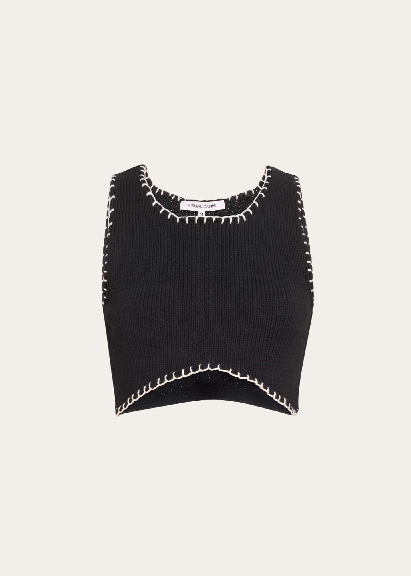 Aisling Camps Blanket Stitch Crop Top Image 1 of 5