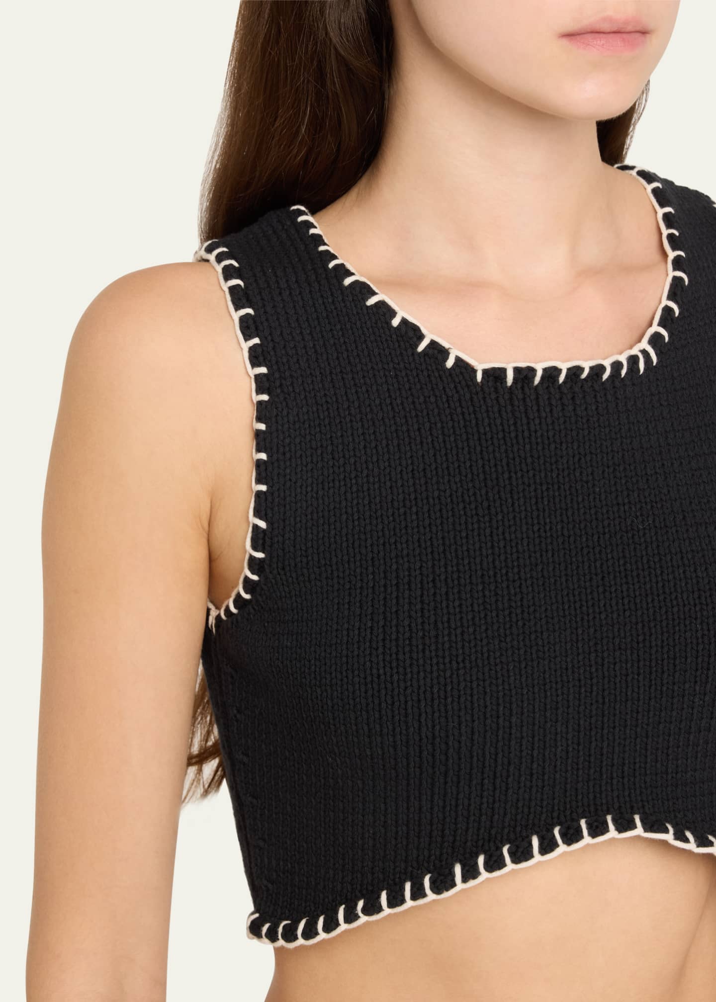 Aisling Camps Blanket Stitch Crop Top Image 5 of 5