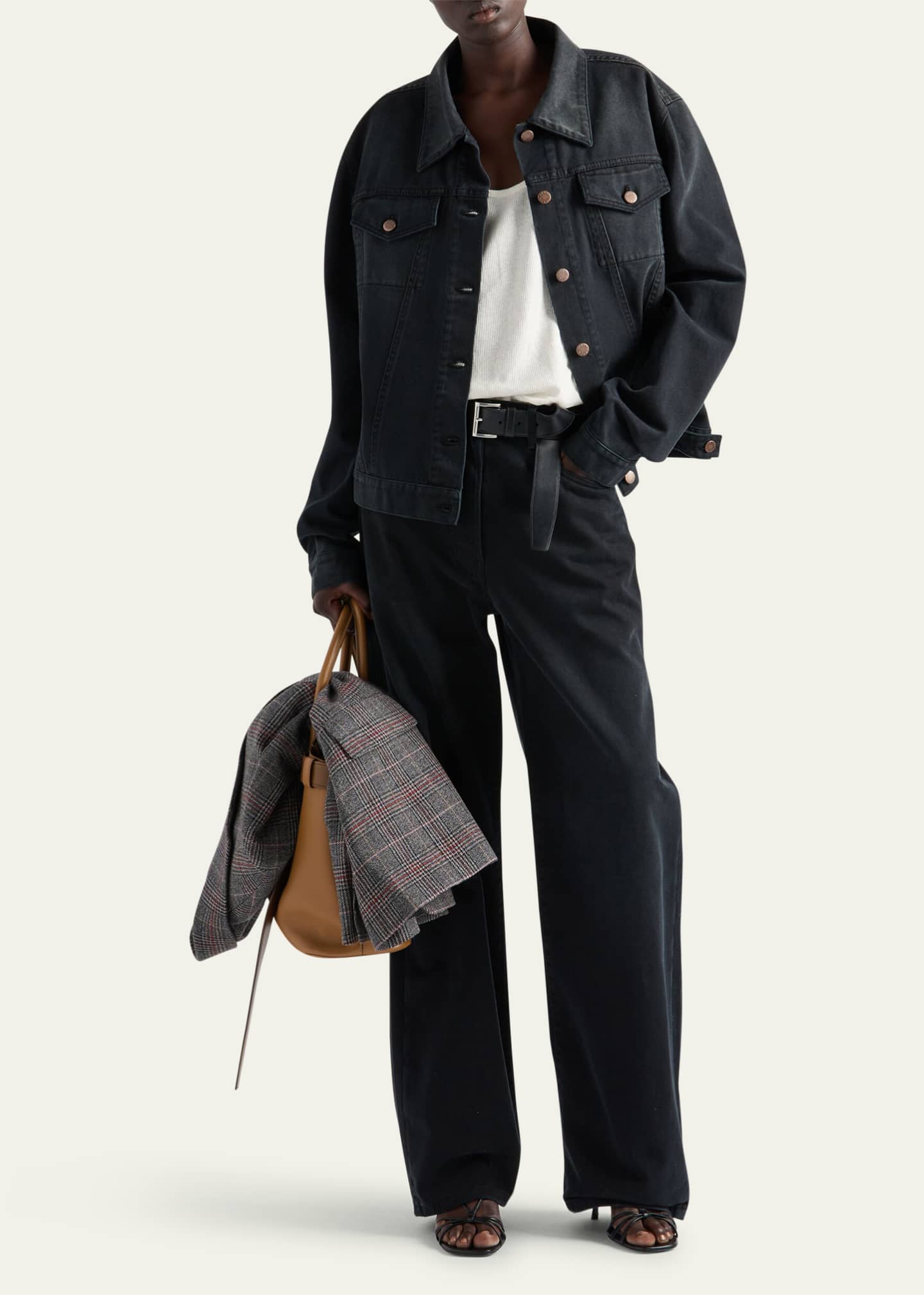 Prada Classic Denim Jacket Image 2 of 4
