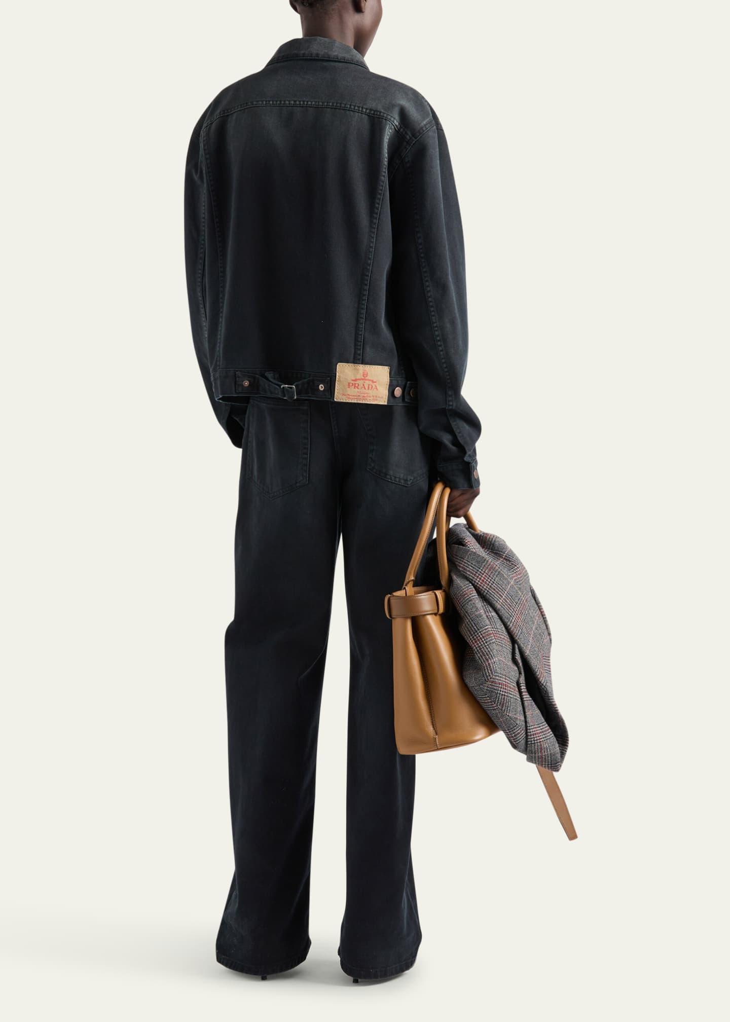 Prada Classic Denim Jacket Image 3 of 4