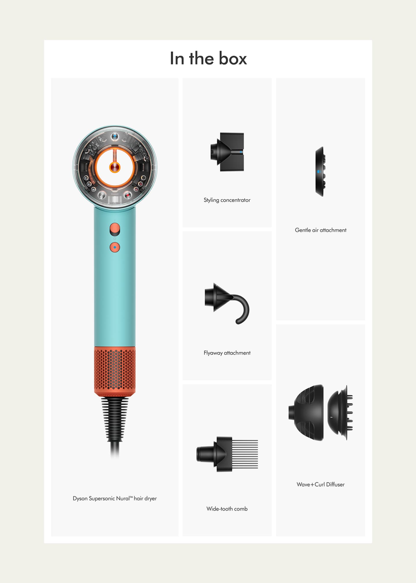 Dyson Dyson Supersonic Nural™ Hair Dryer Image 2 of 2