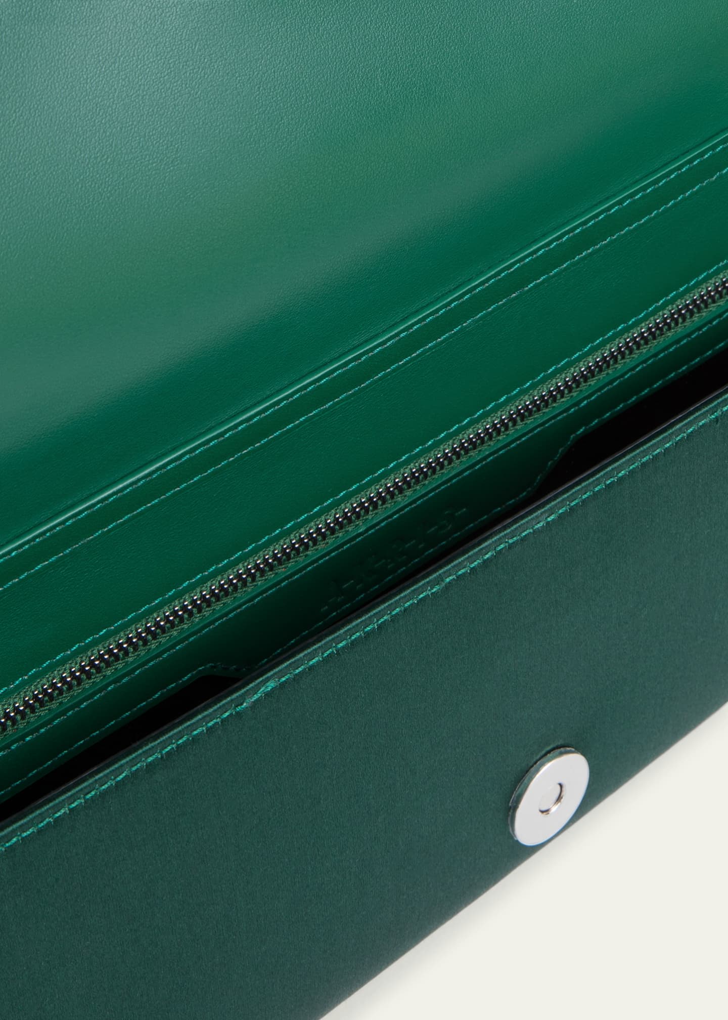 Akris Anouk Small Satin Clutch Bag Image 4 of 6