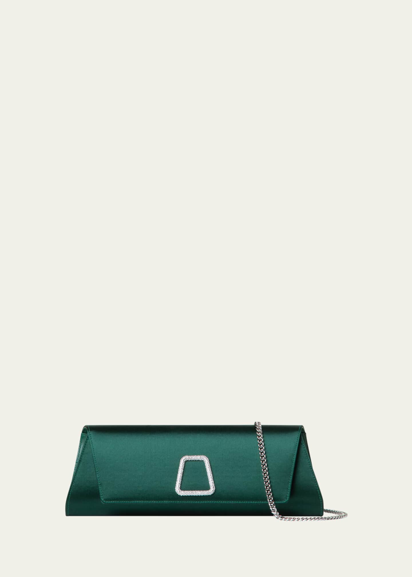 Akris Anouk Small Satin Clutch Bag Image 1 of 6