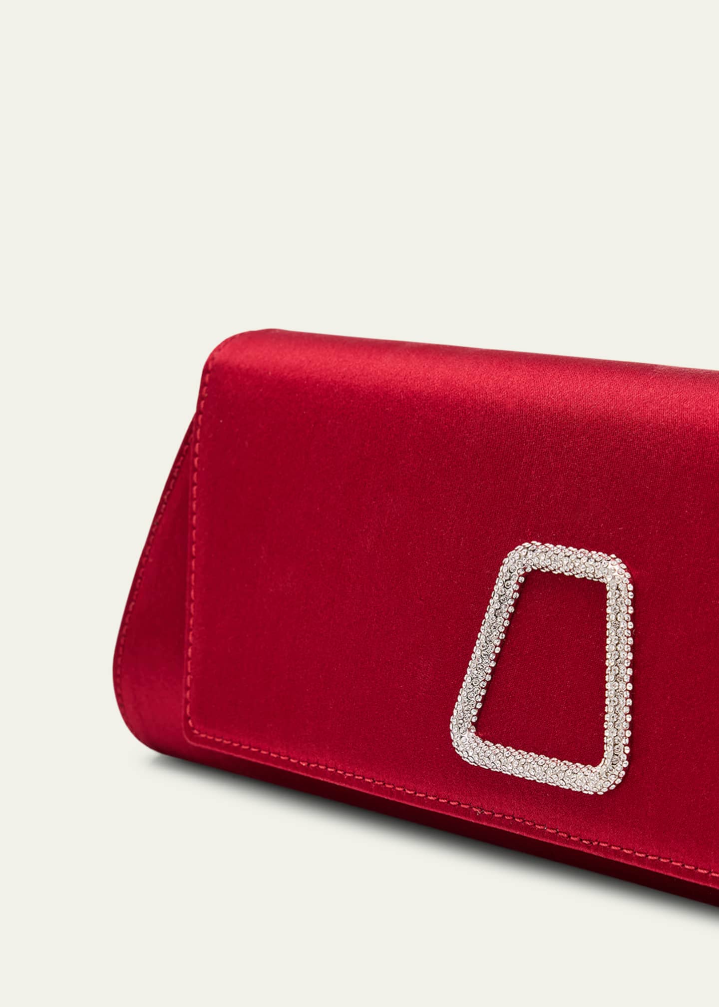 Akris Anouk Small Satin Clutch Bag Image 6 of 6
