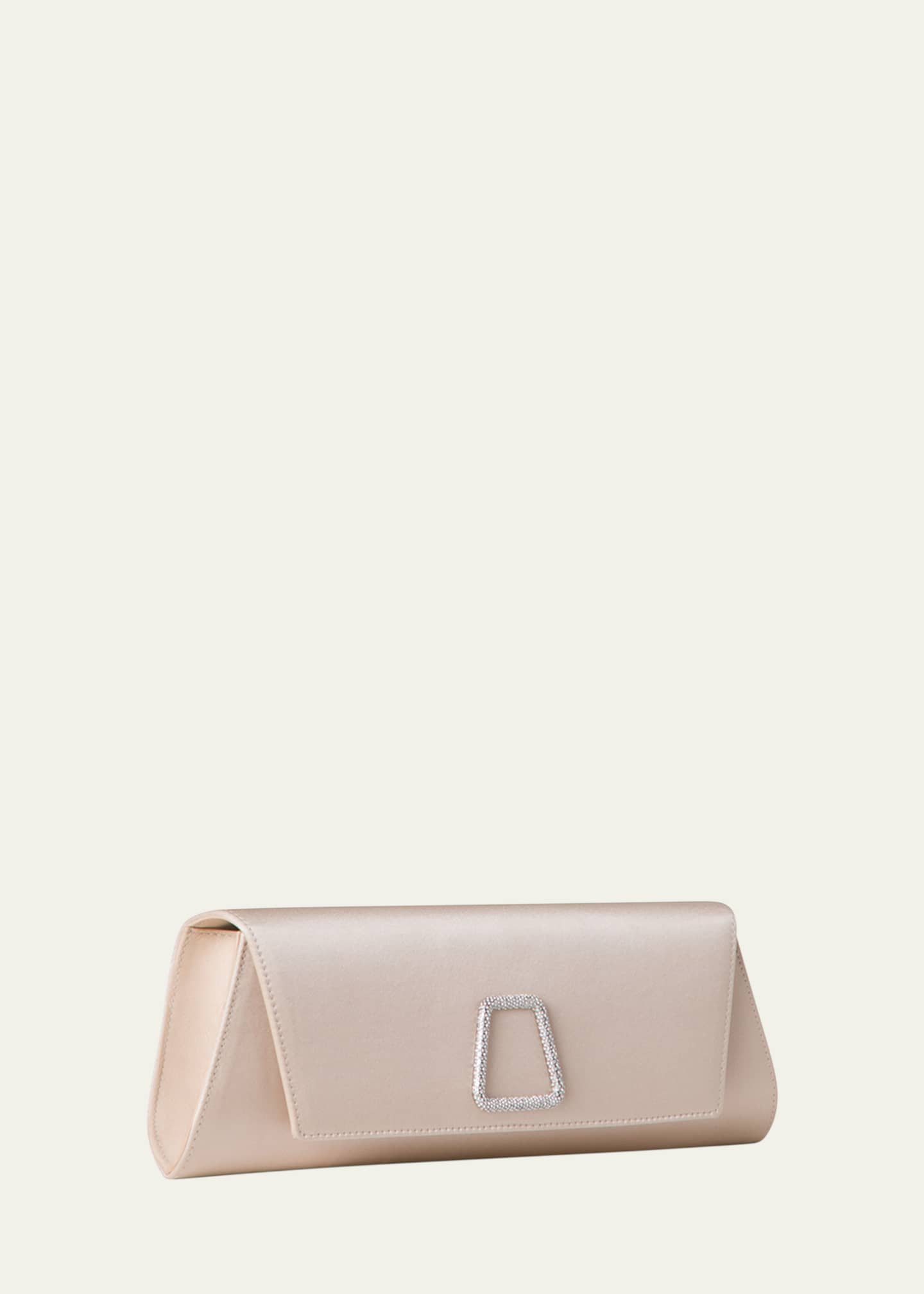 Akris Anouk Small Satin Clutch Bag Image 6 of 6