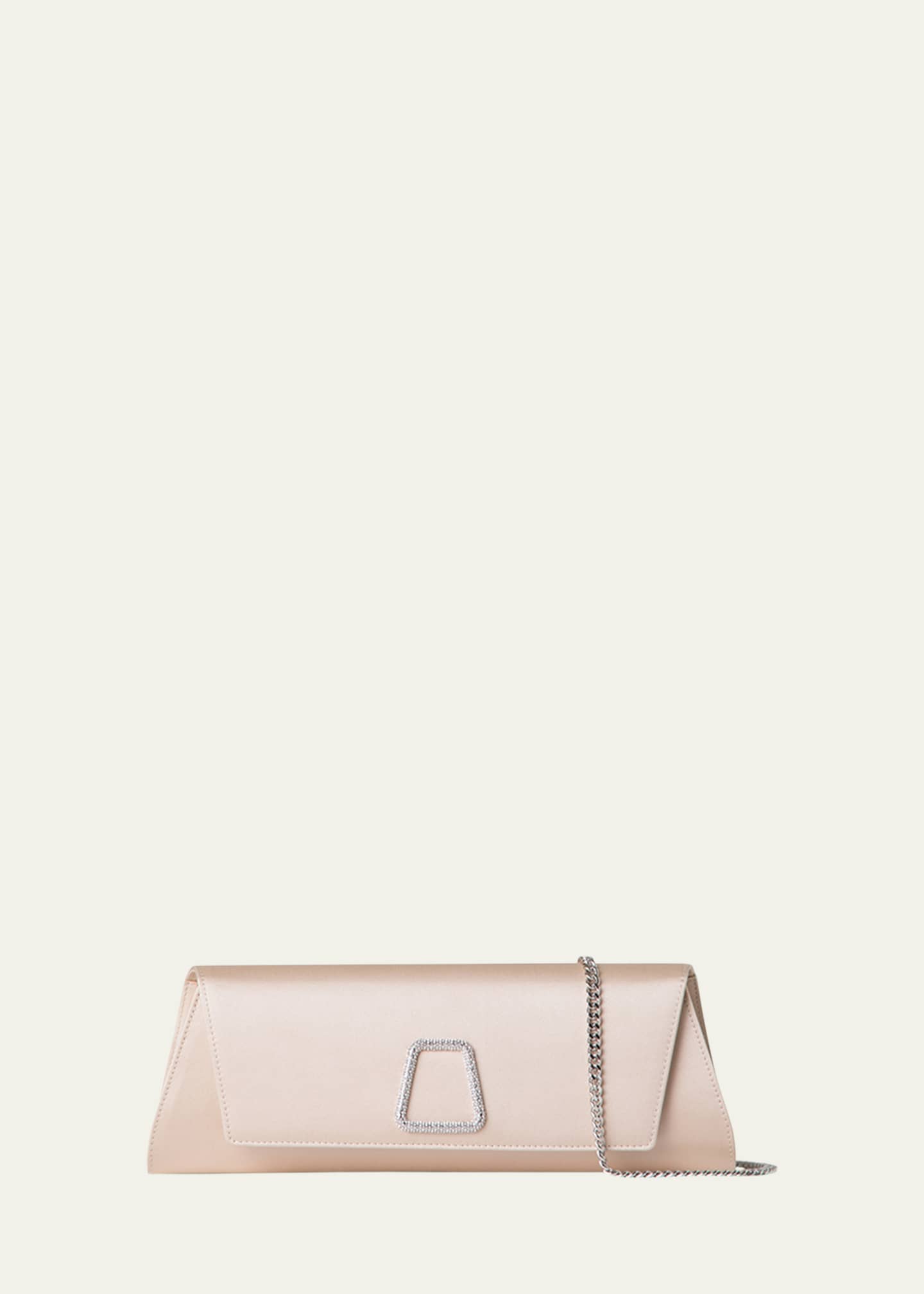 Akris Anouk Small Satin Clutch Bag Image 1 of 4