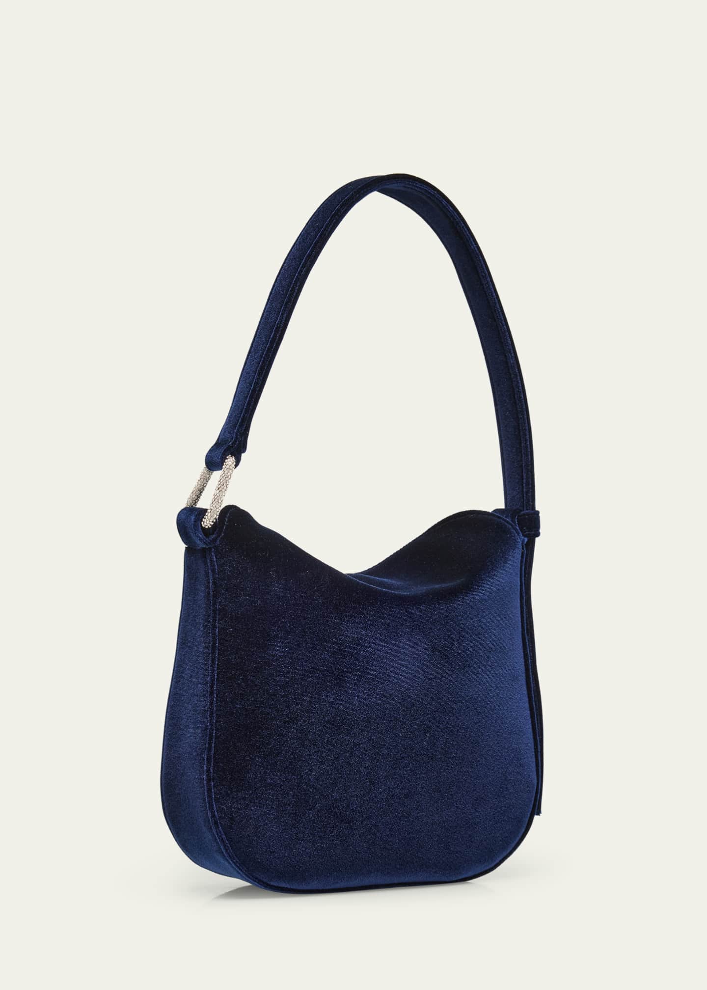 Akris Anna Mini Velvet Hobo Bag Image 2 of 5