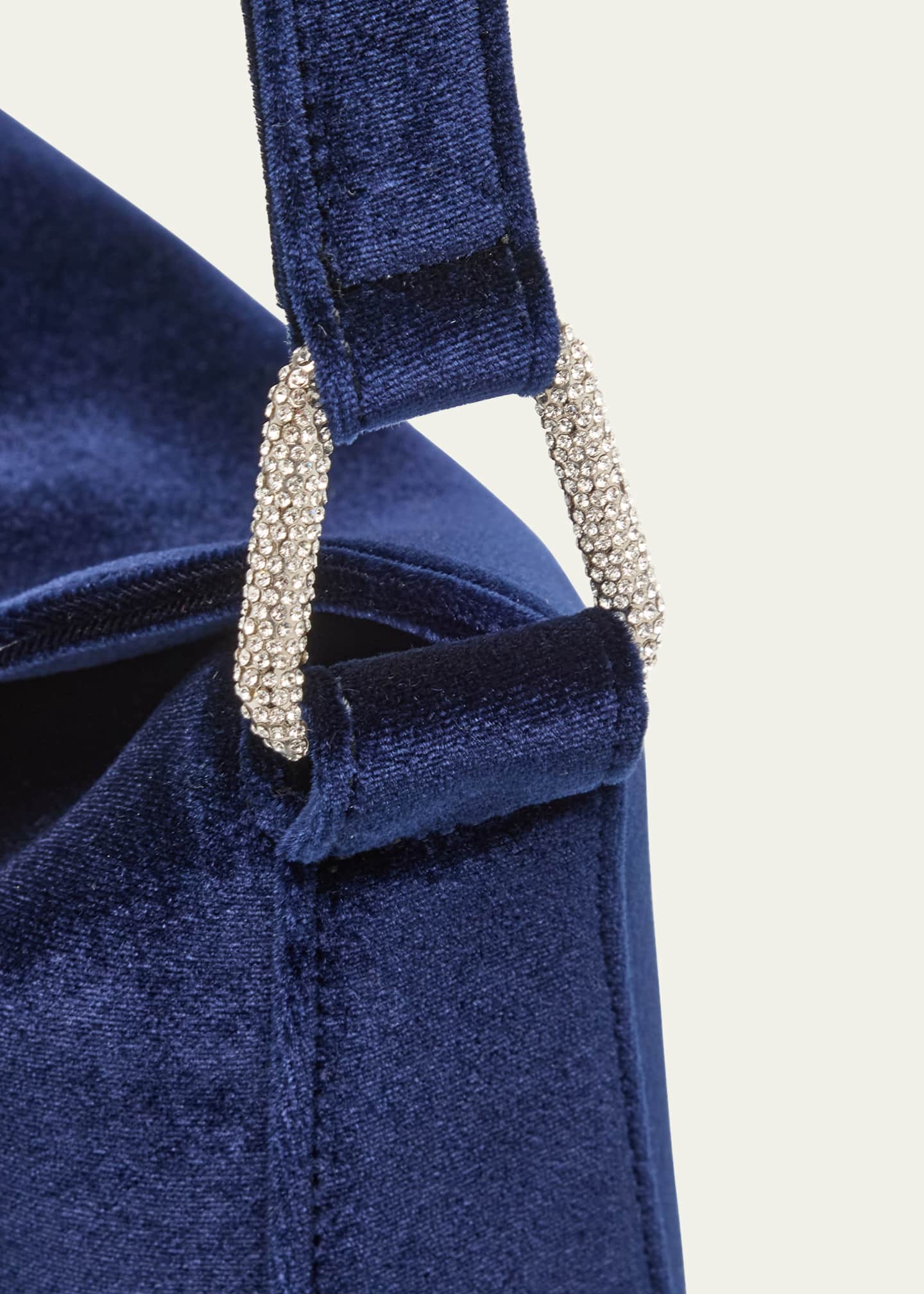 Akris Anna Mini Velvet Hobo Bag Image 5 of 5