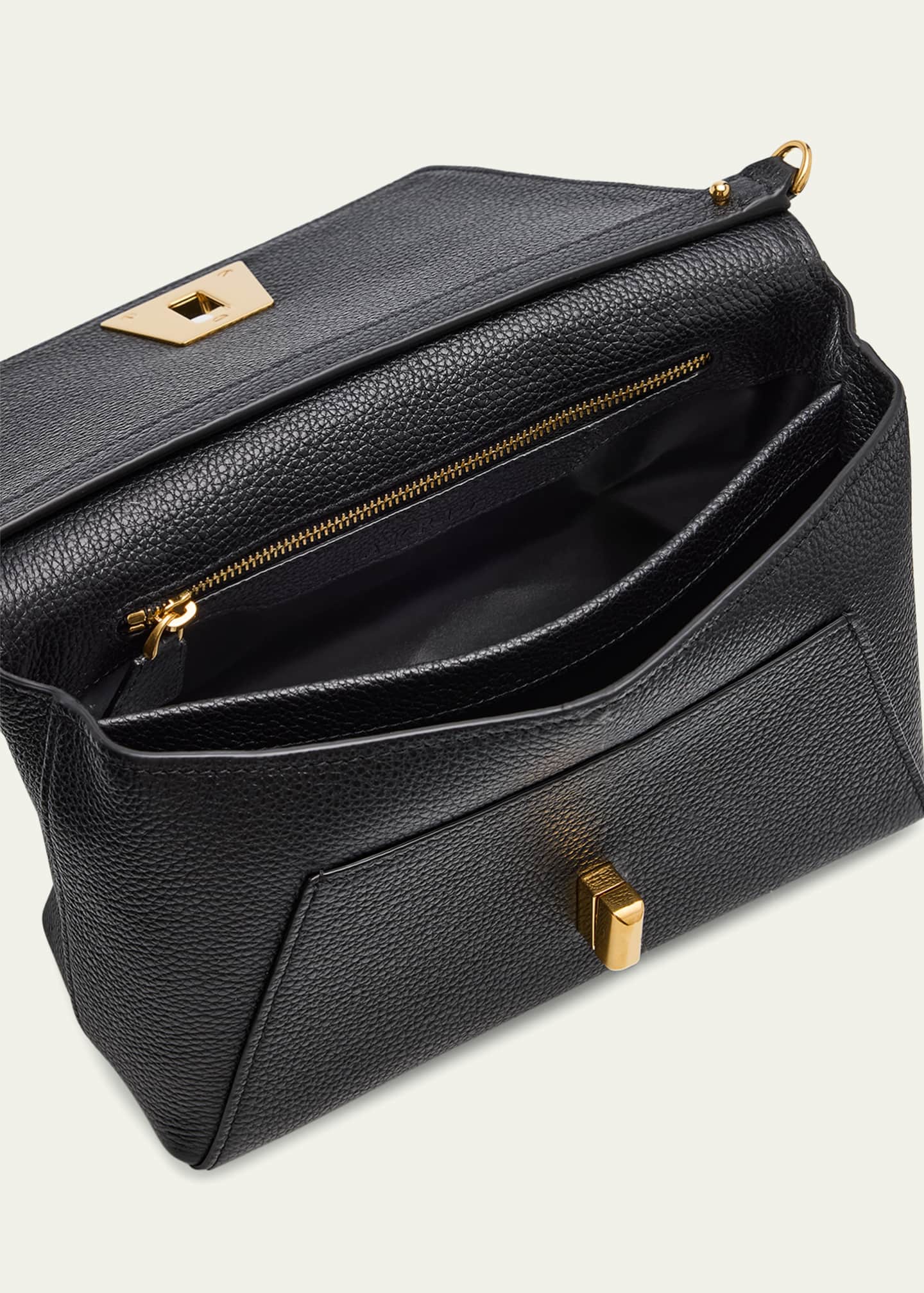 Akris Anouk Small Braided Leather Crossbody Bag Image 3 of 5