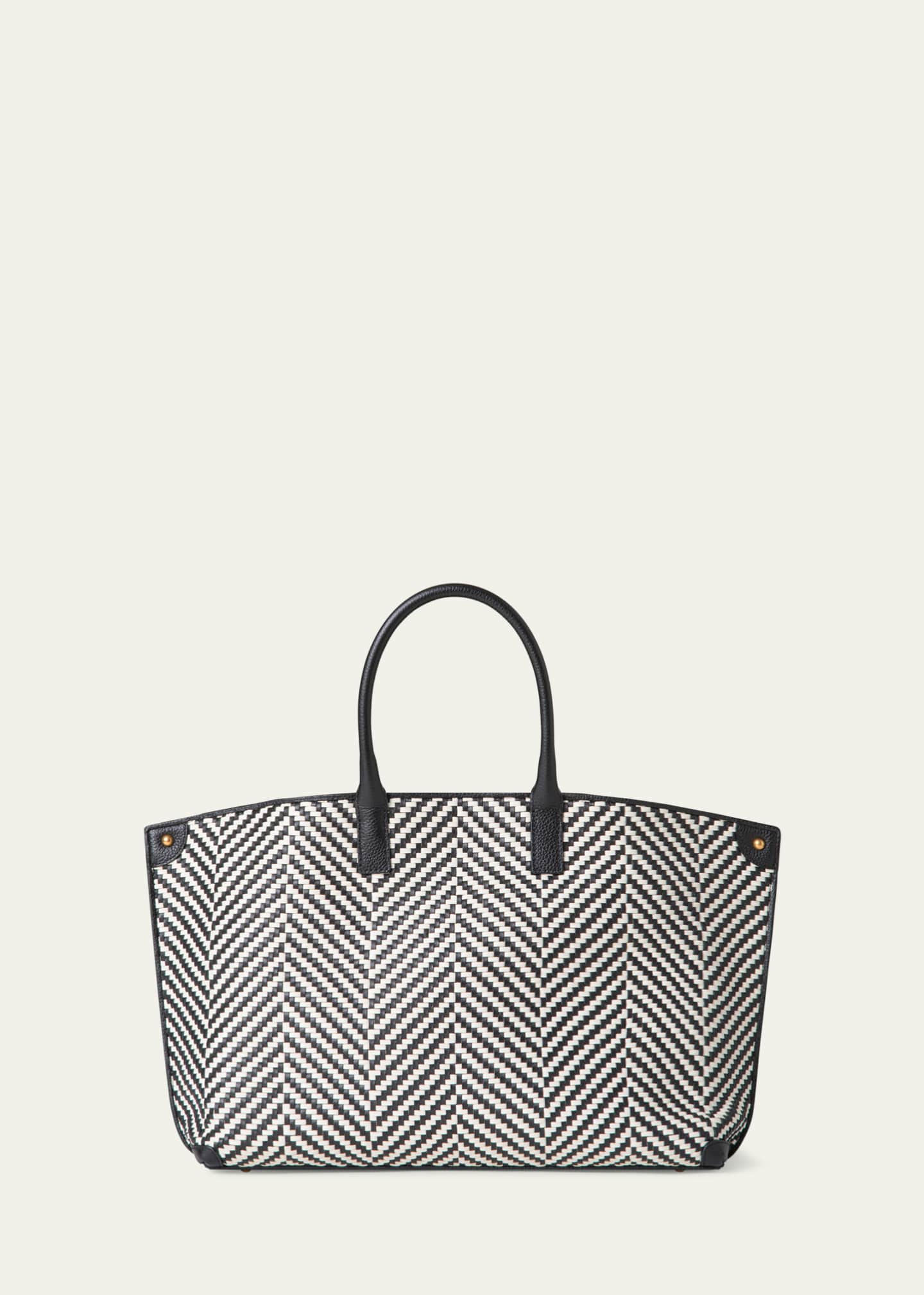 Akris Ai Small Braided Leather Shoulder Bag Image 2 of 4