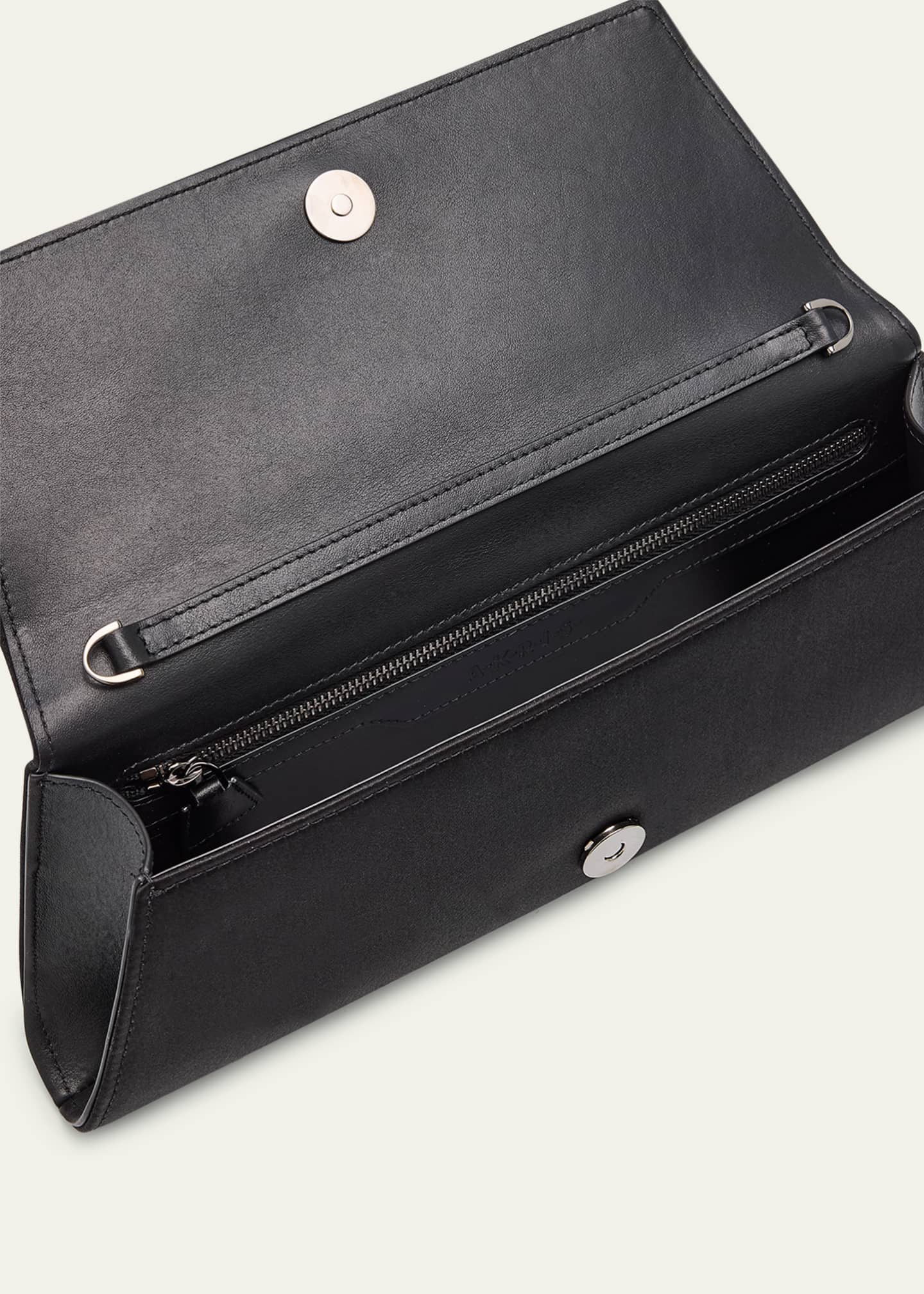 Akris Anouk Small Satin Clutch Bag Image 4 of 6
