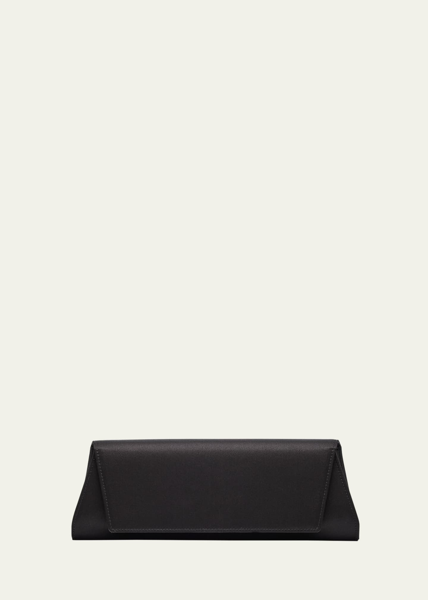 Akris Anouk Small Satin Clutch Bag Image 1 of 6