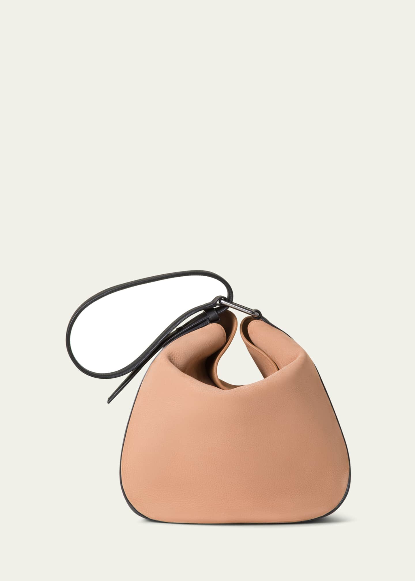 Akris Anna Medium Nubuck Leather Hobo Bag Image 2 of 3