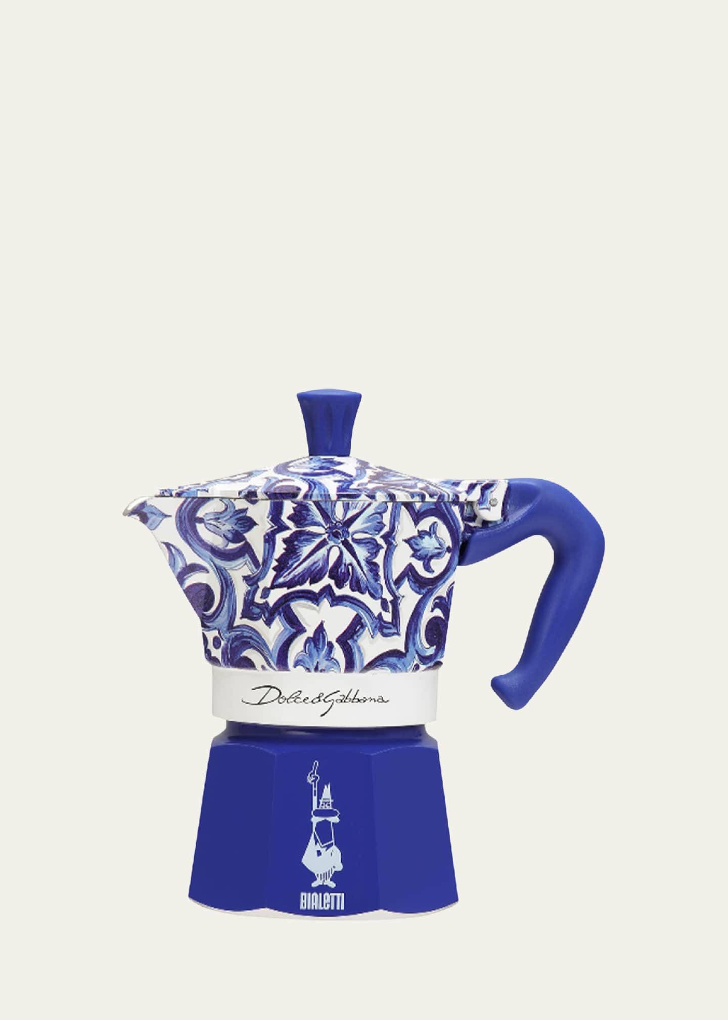 Bialetti x Dolce&Gabbana Moka Express Small Pot - Blu Mediterraneo Image 3 of 3