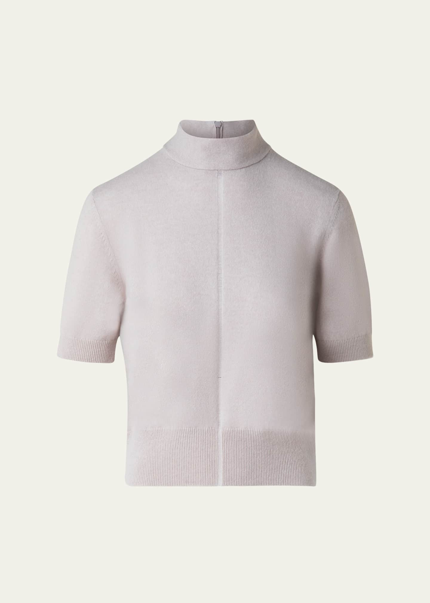 Akris Mock Neck Cashmere Sweater Image 1 of 5
