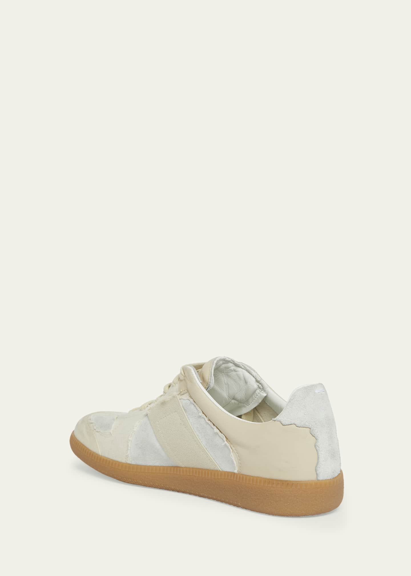 Maison Margiela Replica Low-Top Leather Sneakers Image 4 of 5