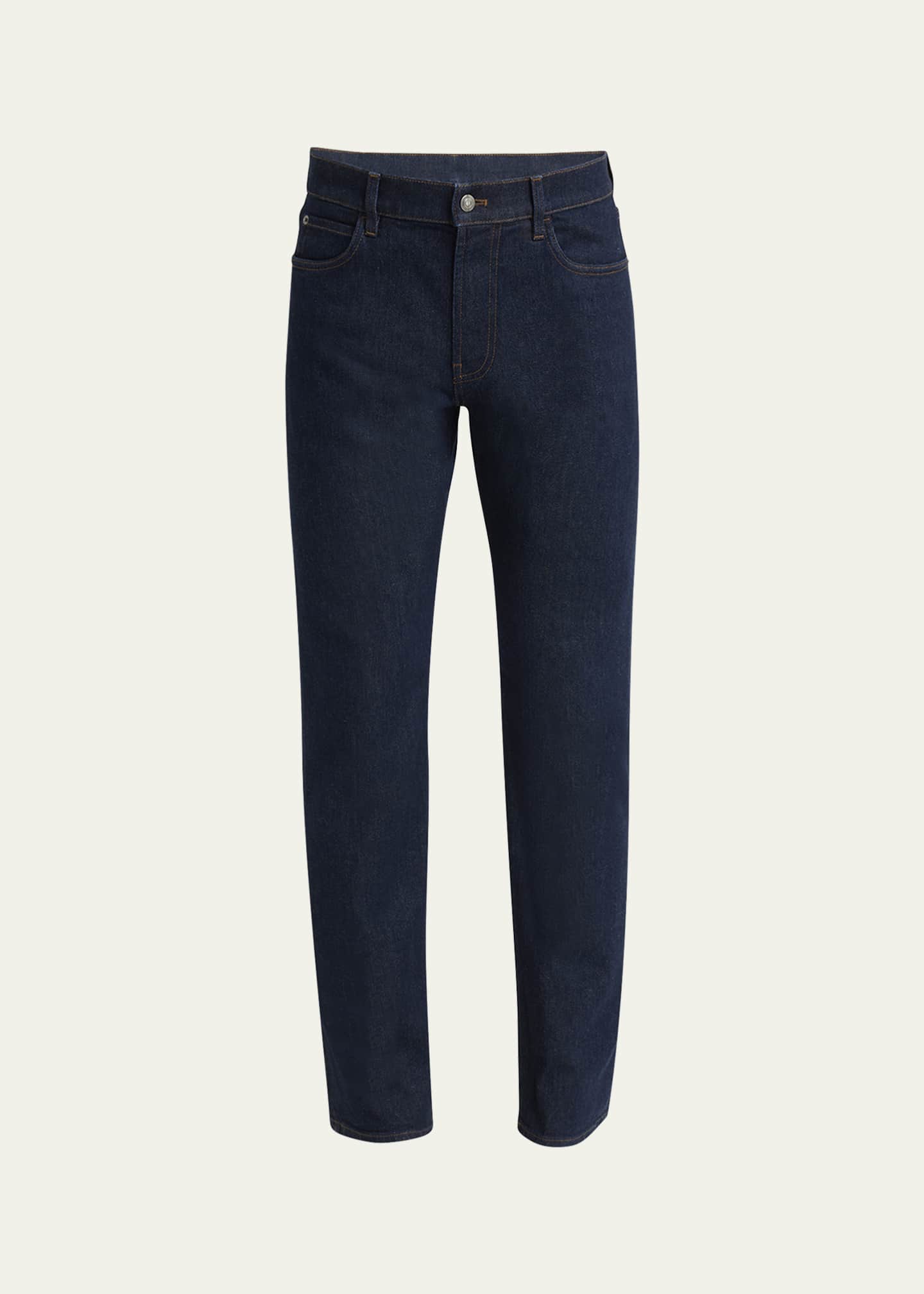 Loro Piana Men's Quarona Kurashiki Slim Denim Trousers Image 1 of 7