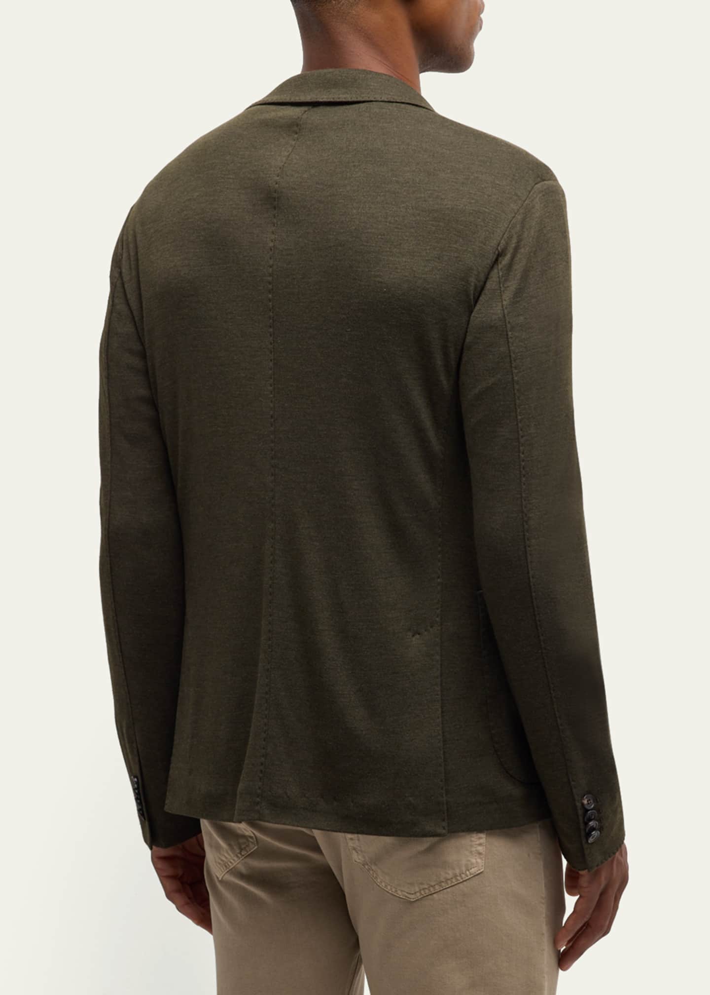 Loro Piana Men's Sunset Cashmere Silk Sports Jacket Image 3 of 5