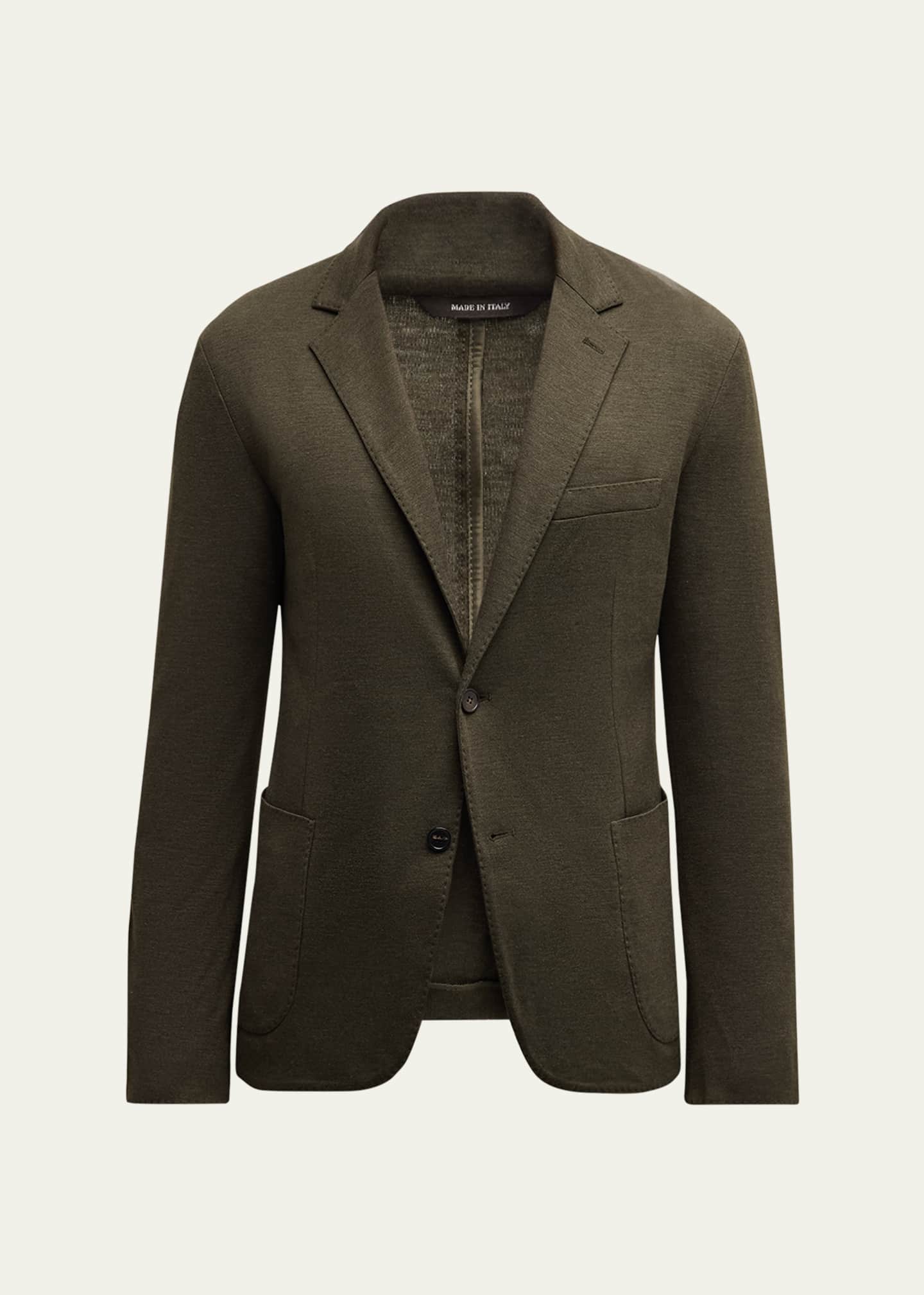 Loro Piana Men's Sunset Cashmere Silk Sports Jacket Image 1 of 5