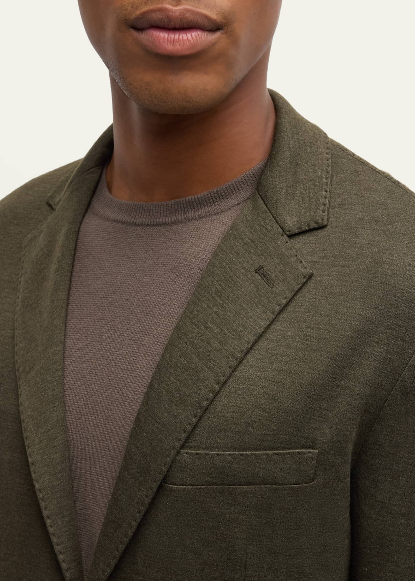 Loro Piana Men's Sunset Cashmere Silk Sports Jacket Image 5 of 5