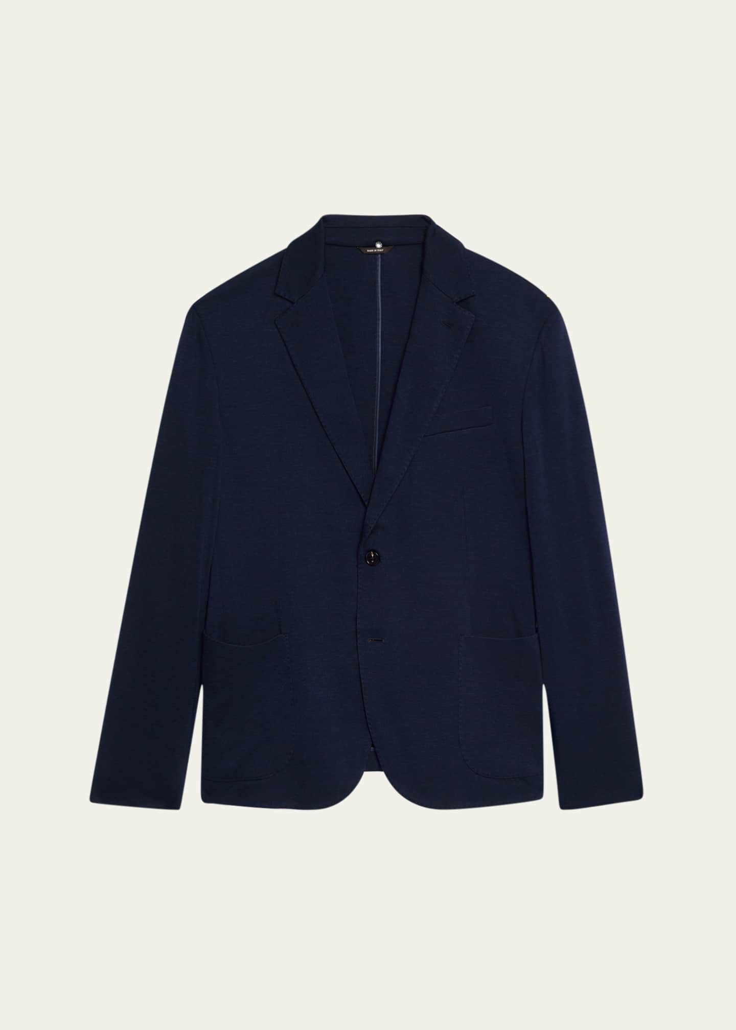 Loro Piana Men's Sunset Cashmere Silk Sports Jacket Image 1 of 5