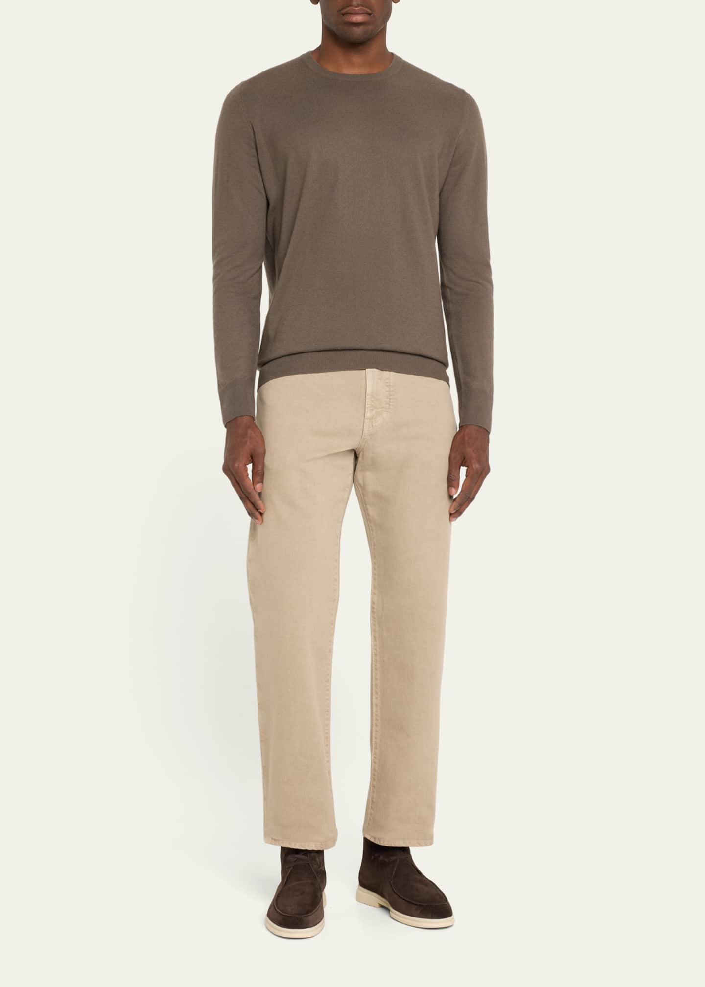 Carlo Pants Linen Ripe Blueberry | Loro Piana US
