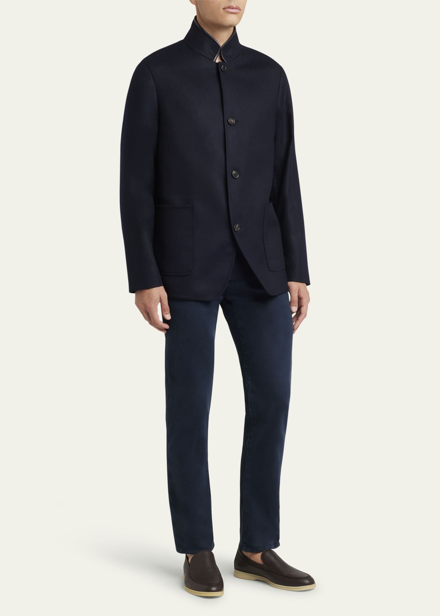 Loro Piana Men's Spagna Single-Breasted Sport Coat Image 4 of 5