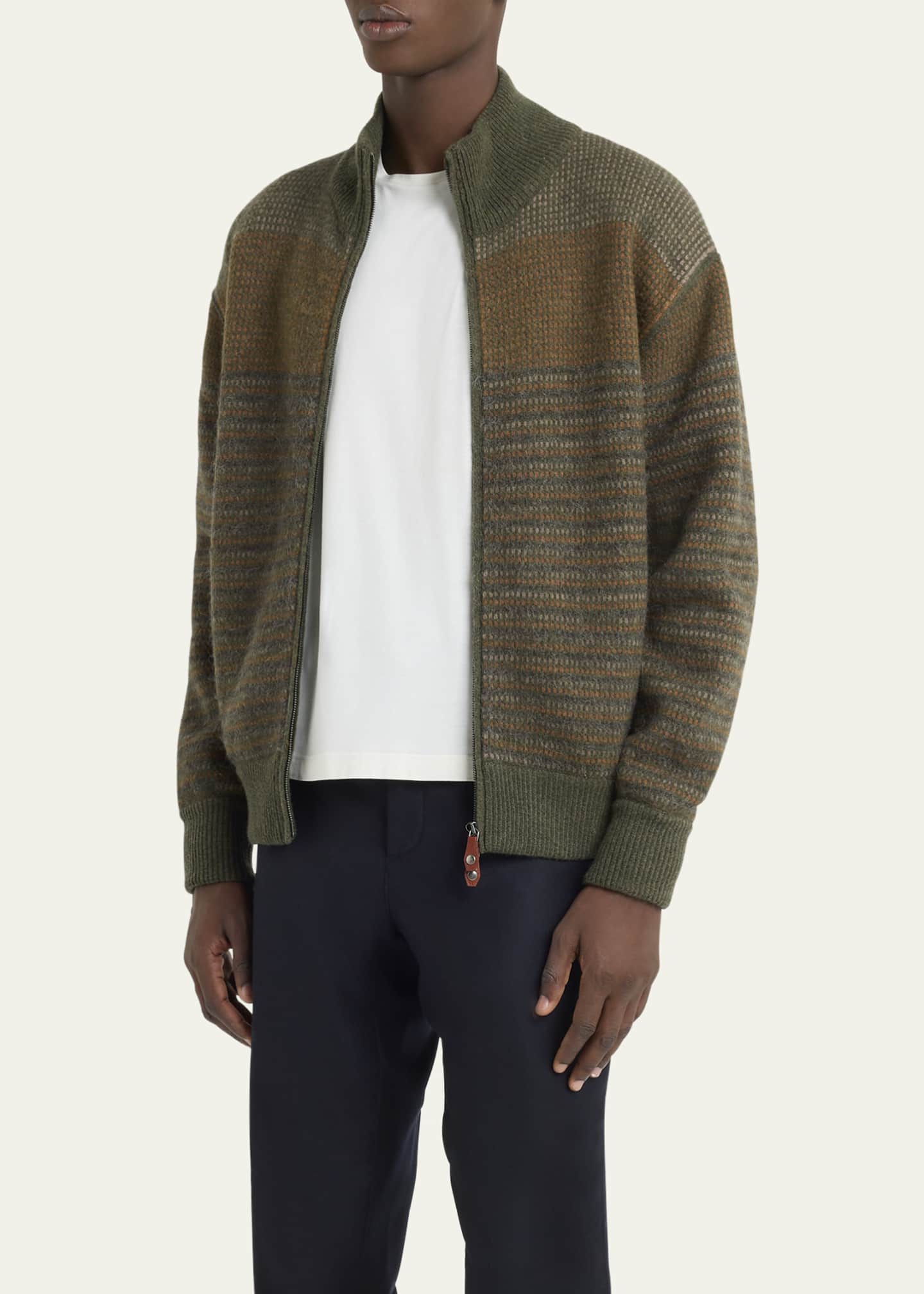 Bomber jacket with sweater online