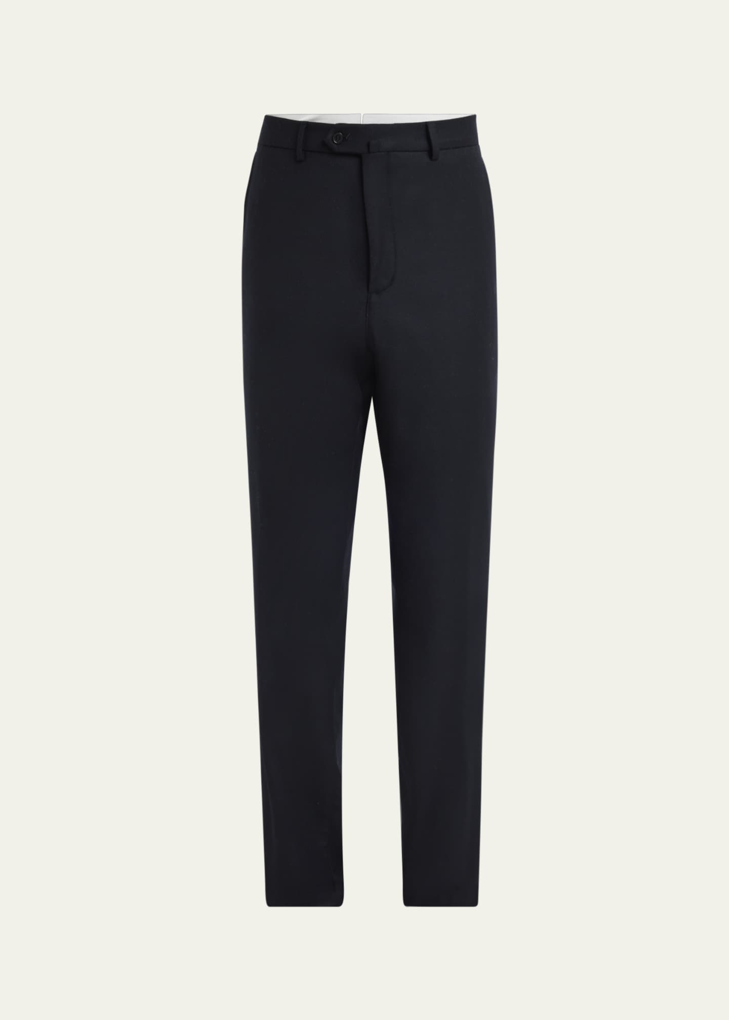 Loro Piana Men's Carlo Cashmere Flannel Trousers Image 1 of 5
