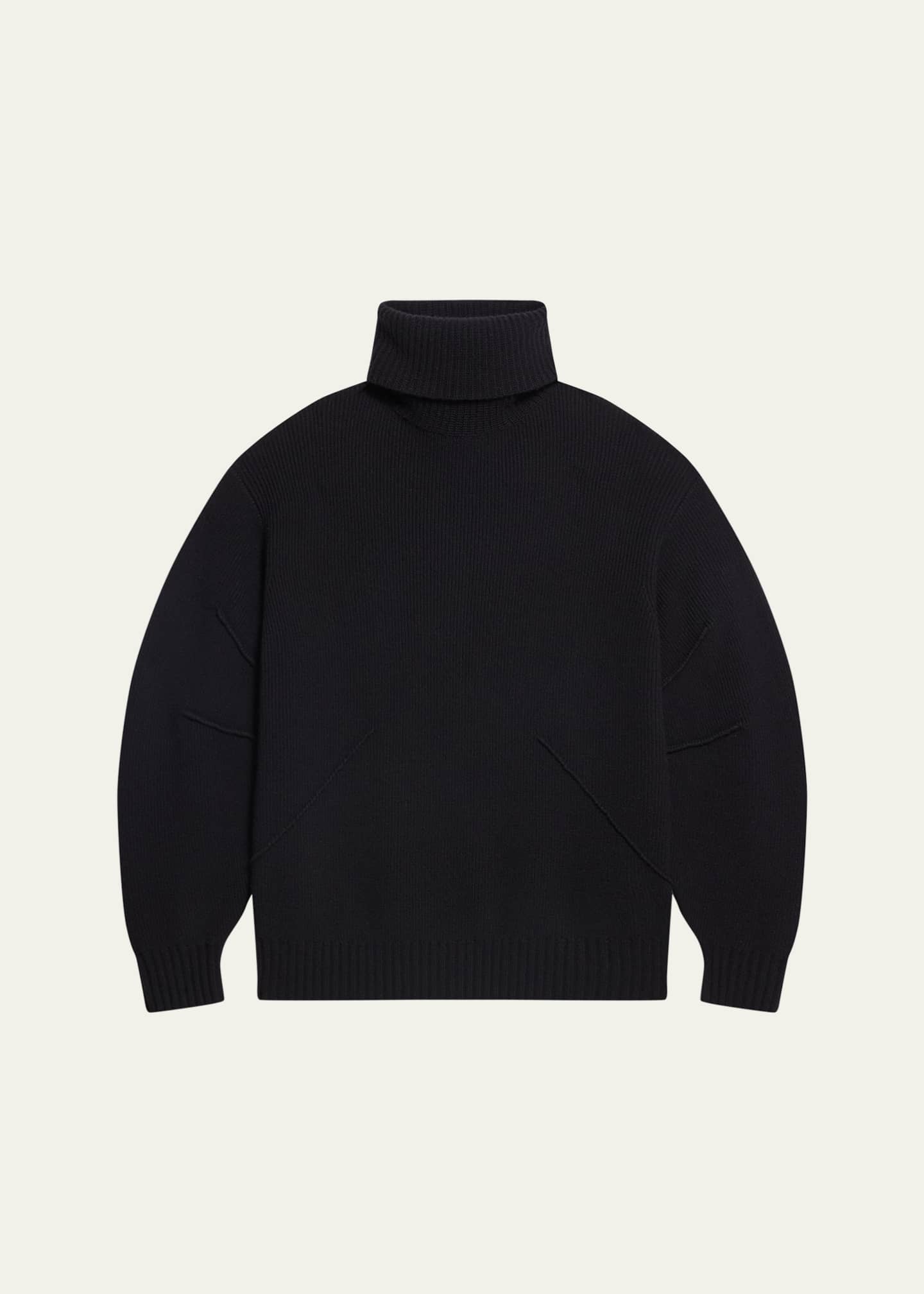 Helmut Lang Apex Chunky Wool Cashmere Turtleneck Sweater