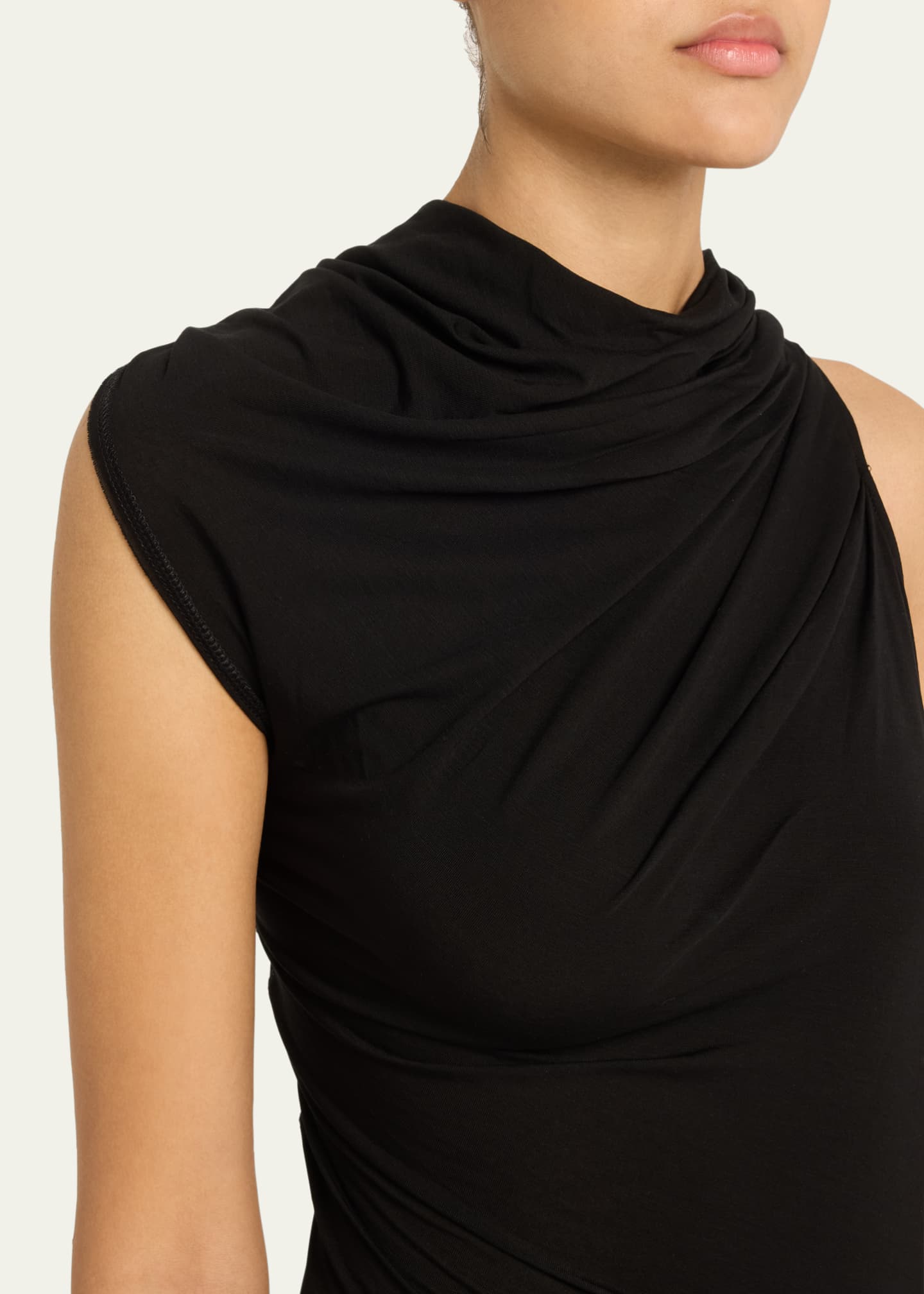 Helmut Lang Sleeveless Jersey Wind Top Image 5 of 5
