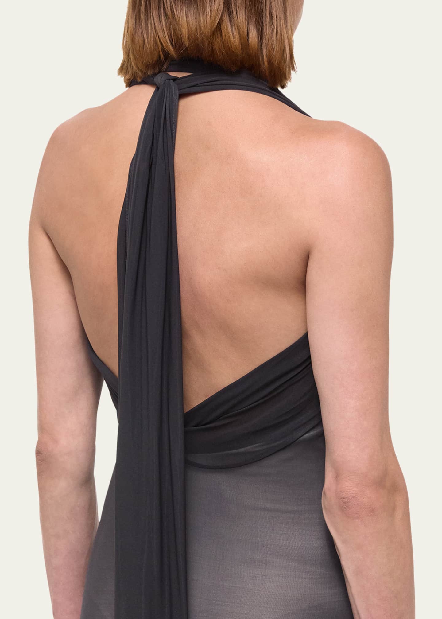 helmut lang halter dress Helmut Lang Cut-Out Dress