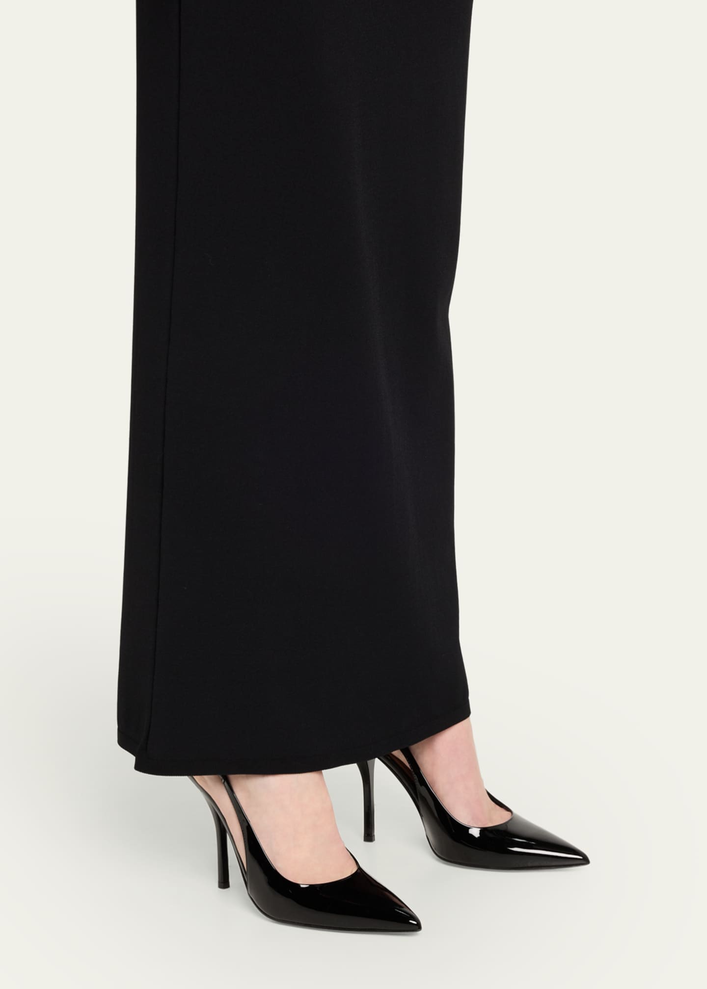 Gucci Signoria Patent Chain Slingback Pumps Image 2 of 6