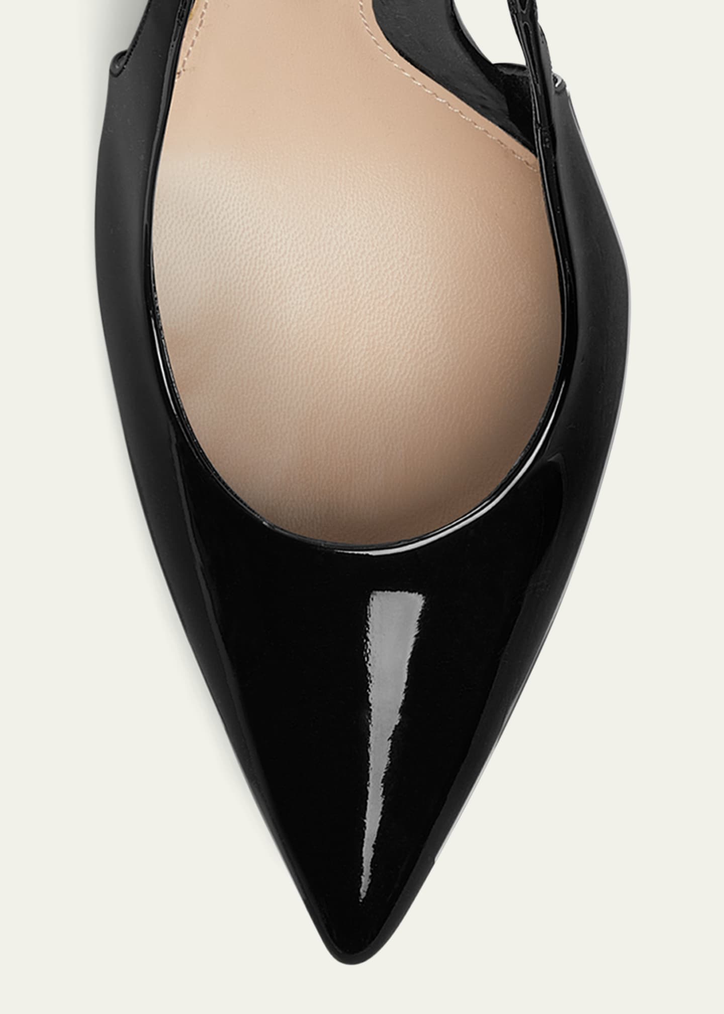 Gucci Signoria Patent Chain Slingback Pumps Image 6 of 6