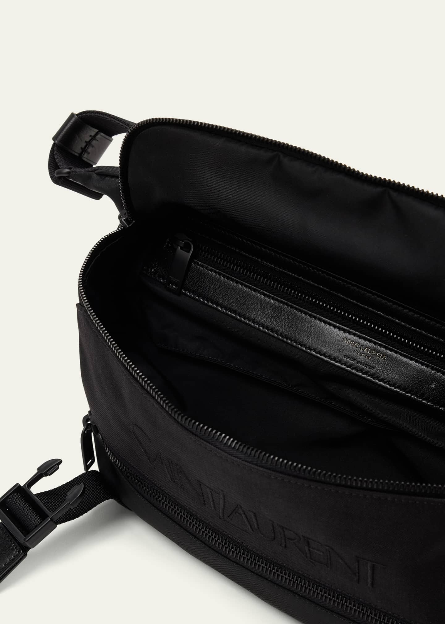 Saint Laurent Men s Nylon Belt Bag Bergdorf Goodman