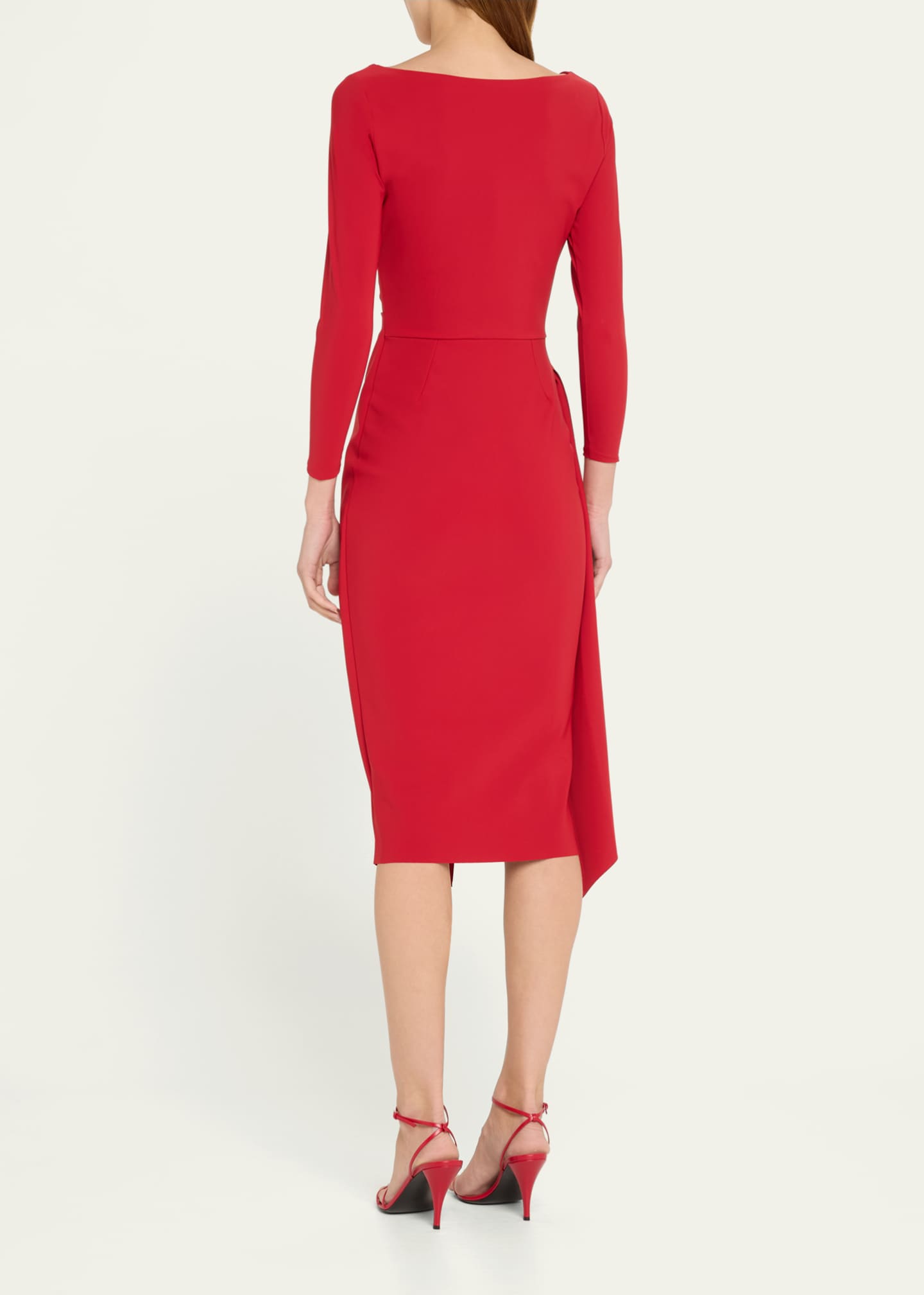 Chiara Boni La Petite Robe Ellia Draped Bodycon Dress Bergdorf Goodman