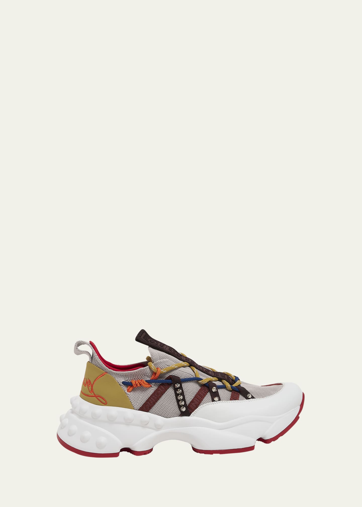 Christian Louboutin Men's Trailnrun Runner Sneakers Image 1 of 6