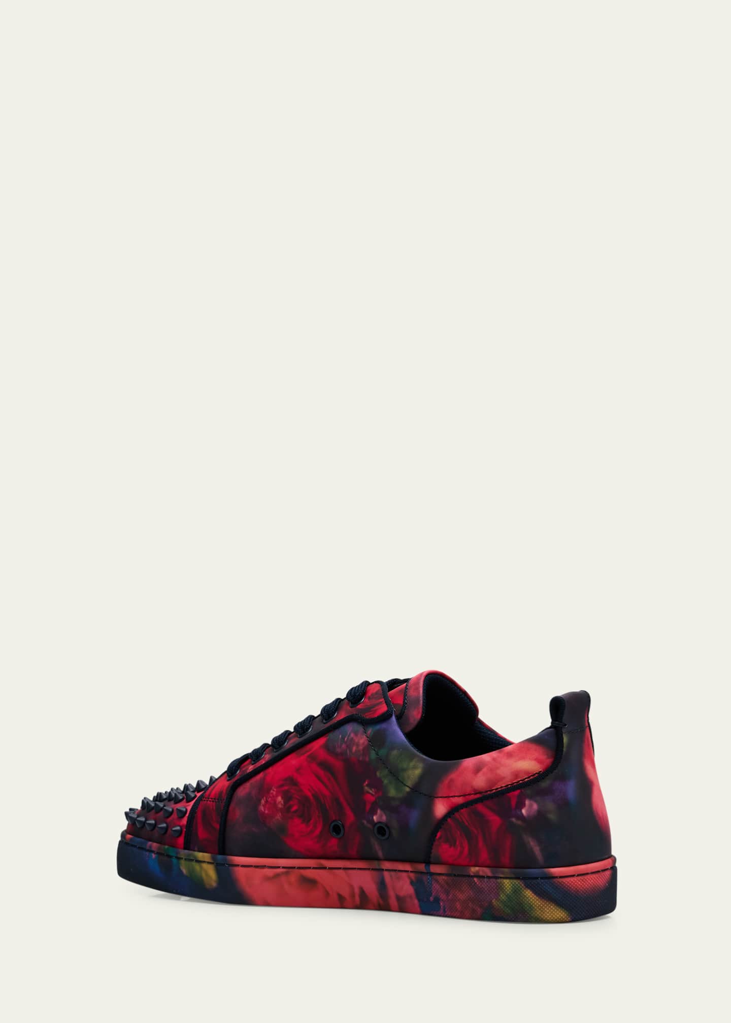 Dandelion Spikes - Loafers - Veau velours and spikes - Black