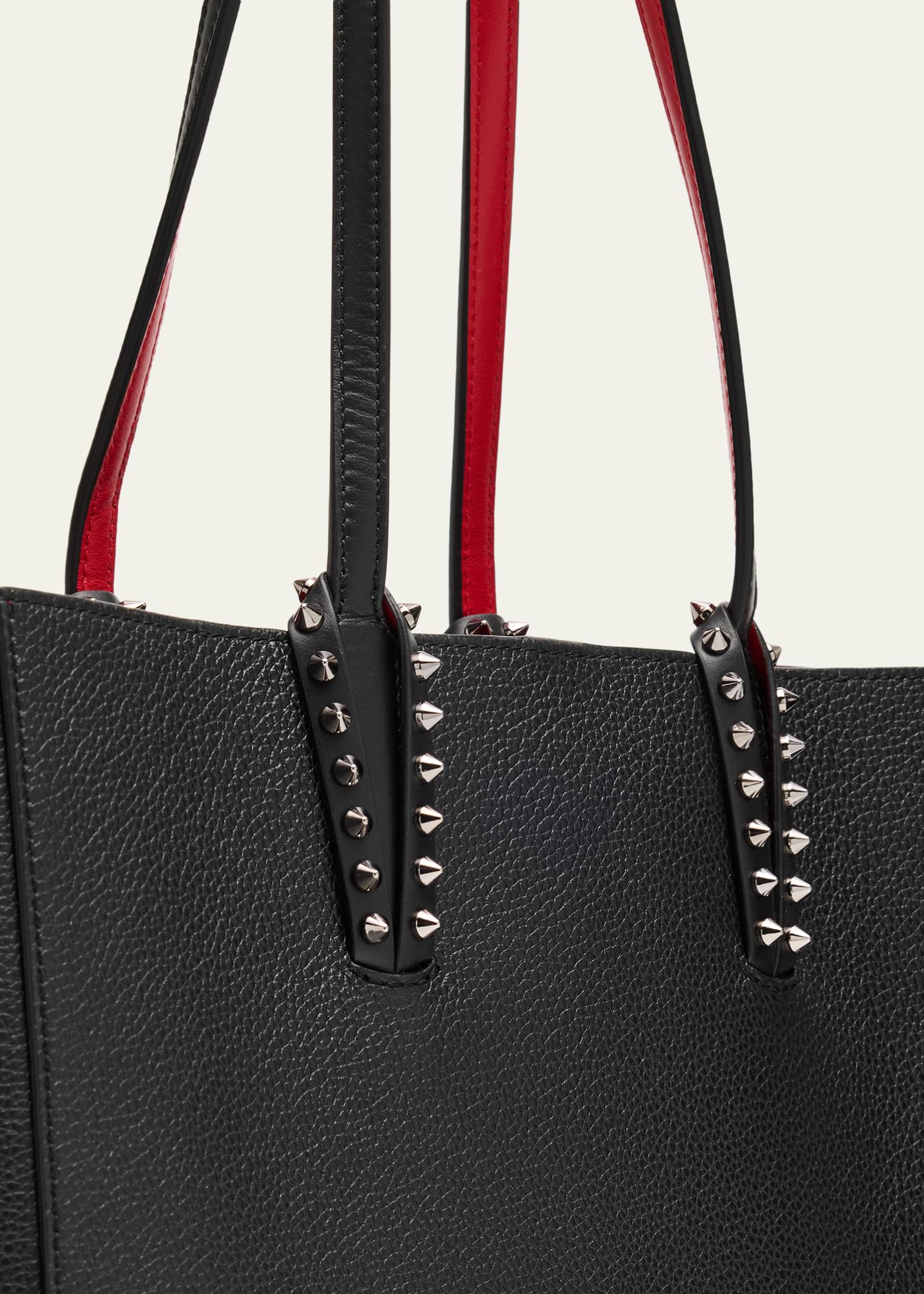 Christian Louboutin Cabata Soft Small Tote Bag in Grained Leather