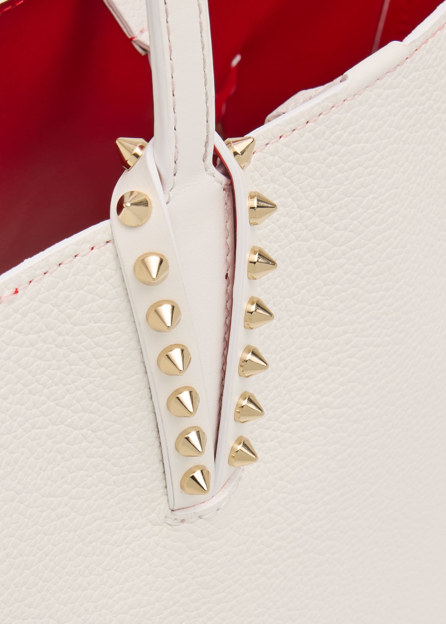 Christian Louboutin Cabata Soft Small Tote Bag in Grained Leather Image 4 of 6