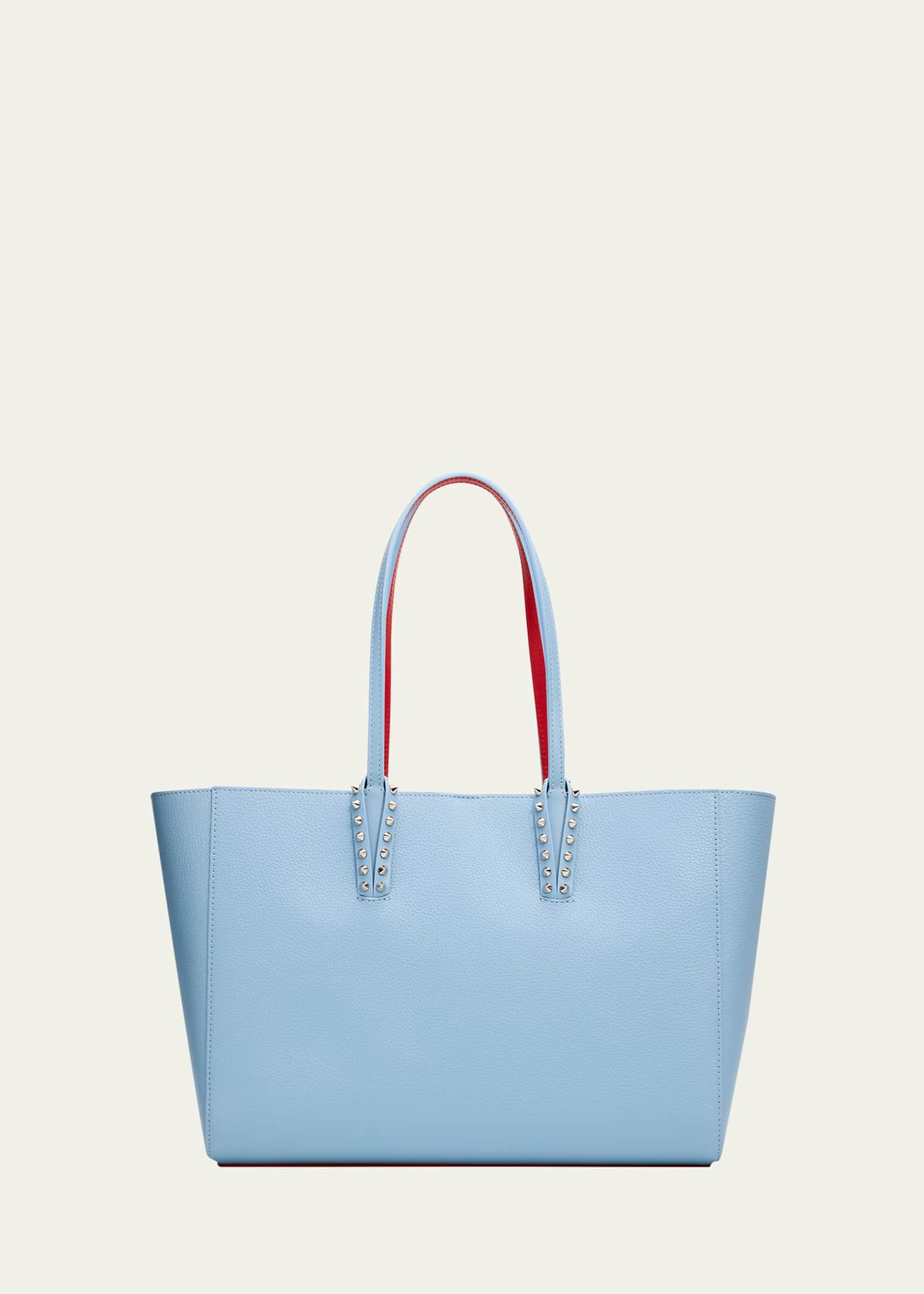 Christian Louboutin Cabata Soft Small Tote Bag in Grained Leather