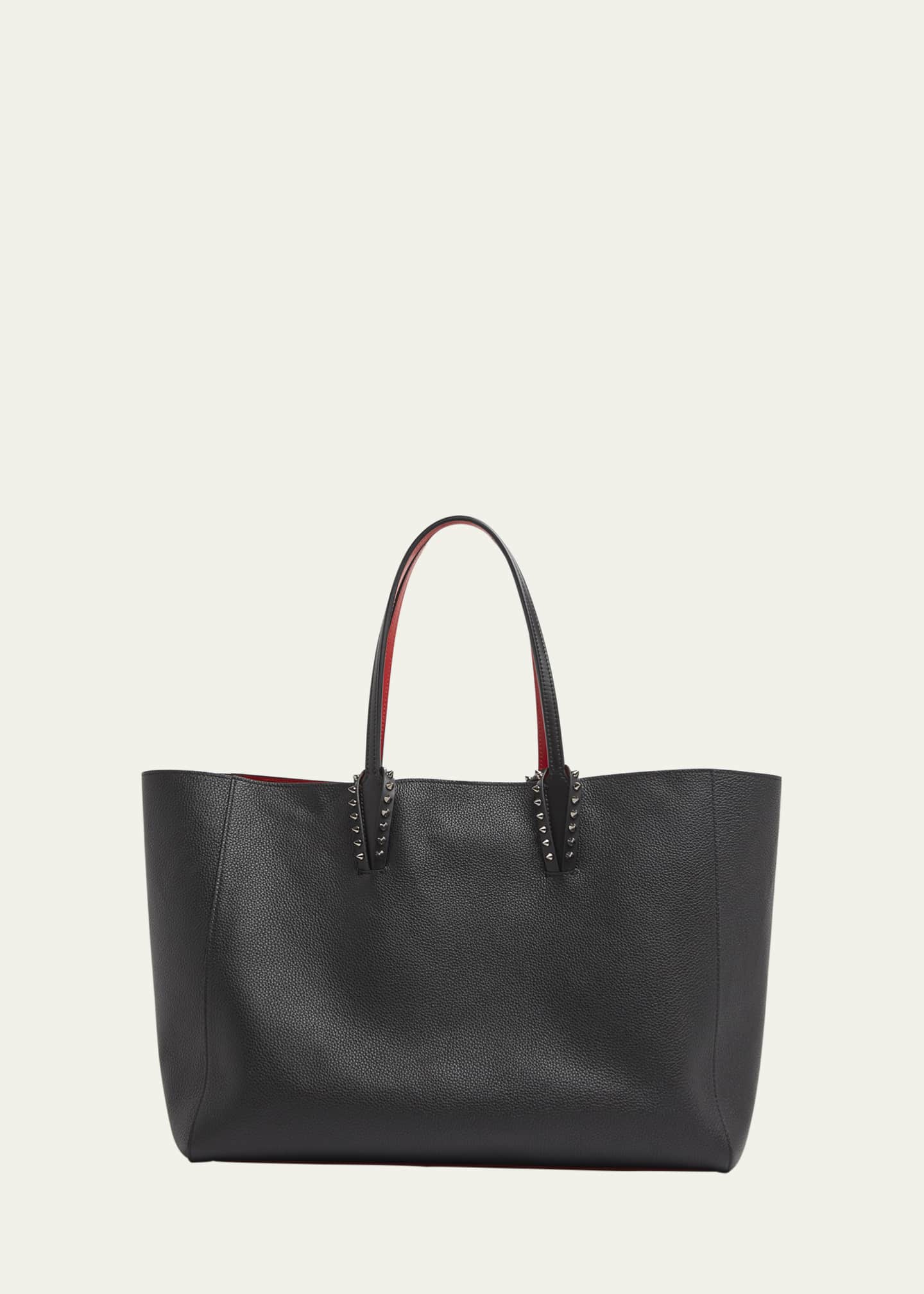 Christian Louboutin Cabata Soft Large Tote Bag in Grained Leather Image 1 of 3