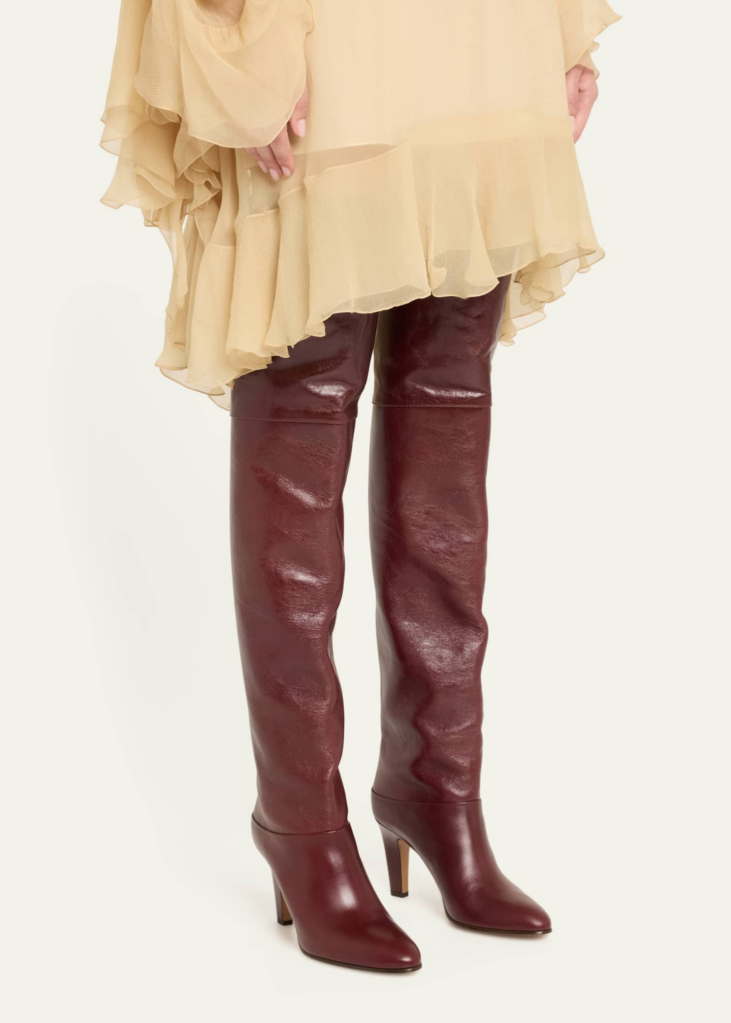 Chloe over knee boots clearance
