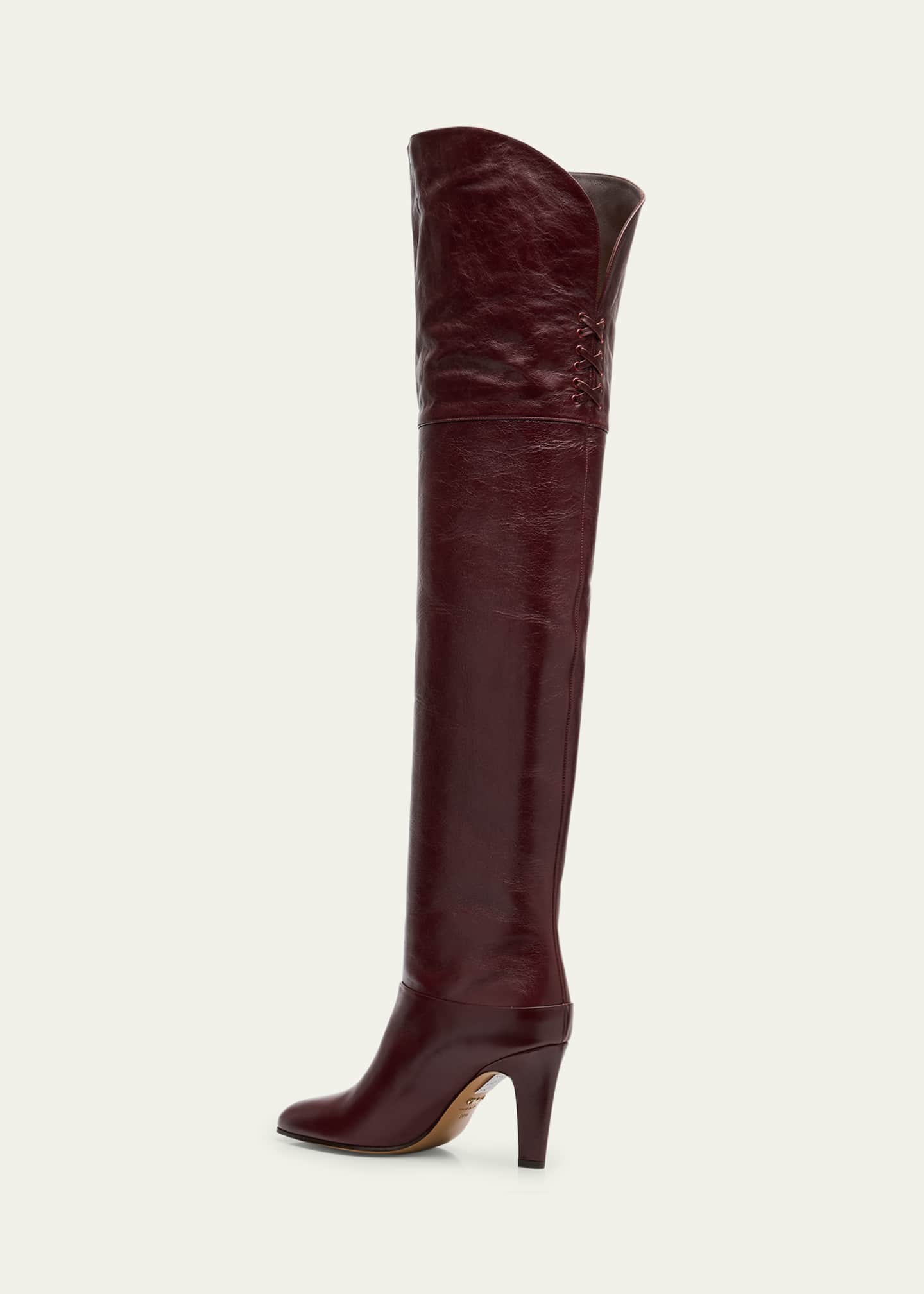 Chloe Eve Leather Over-The-Knee Boots Image 4 of 6