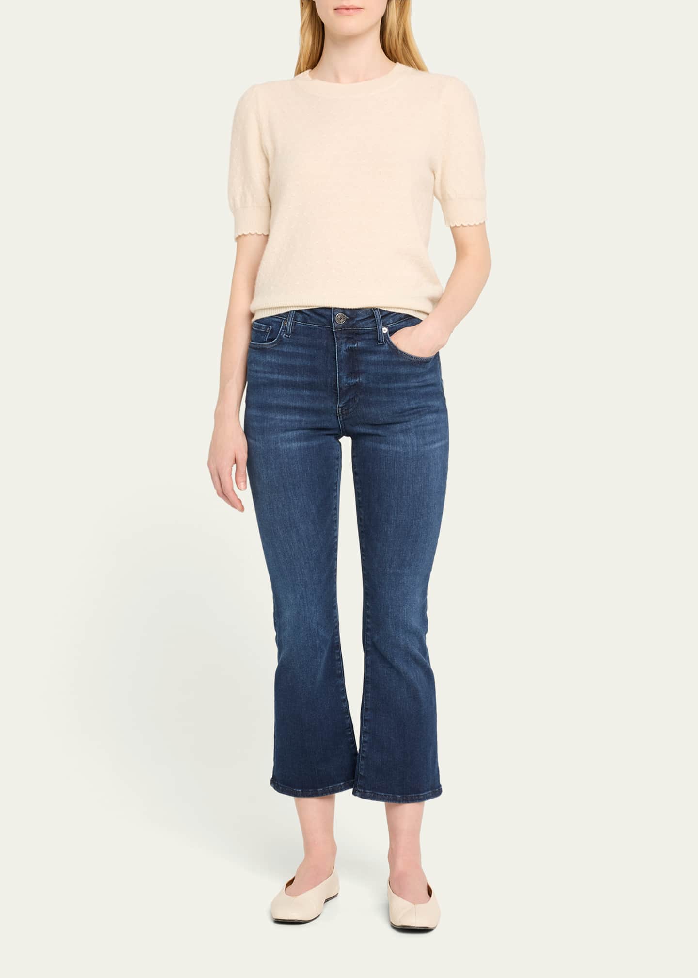 FRAME Le Crop Mini Boot Jeans Image 2 of 5