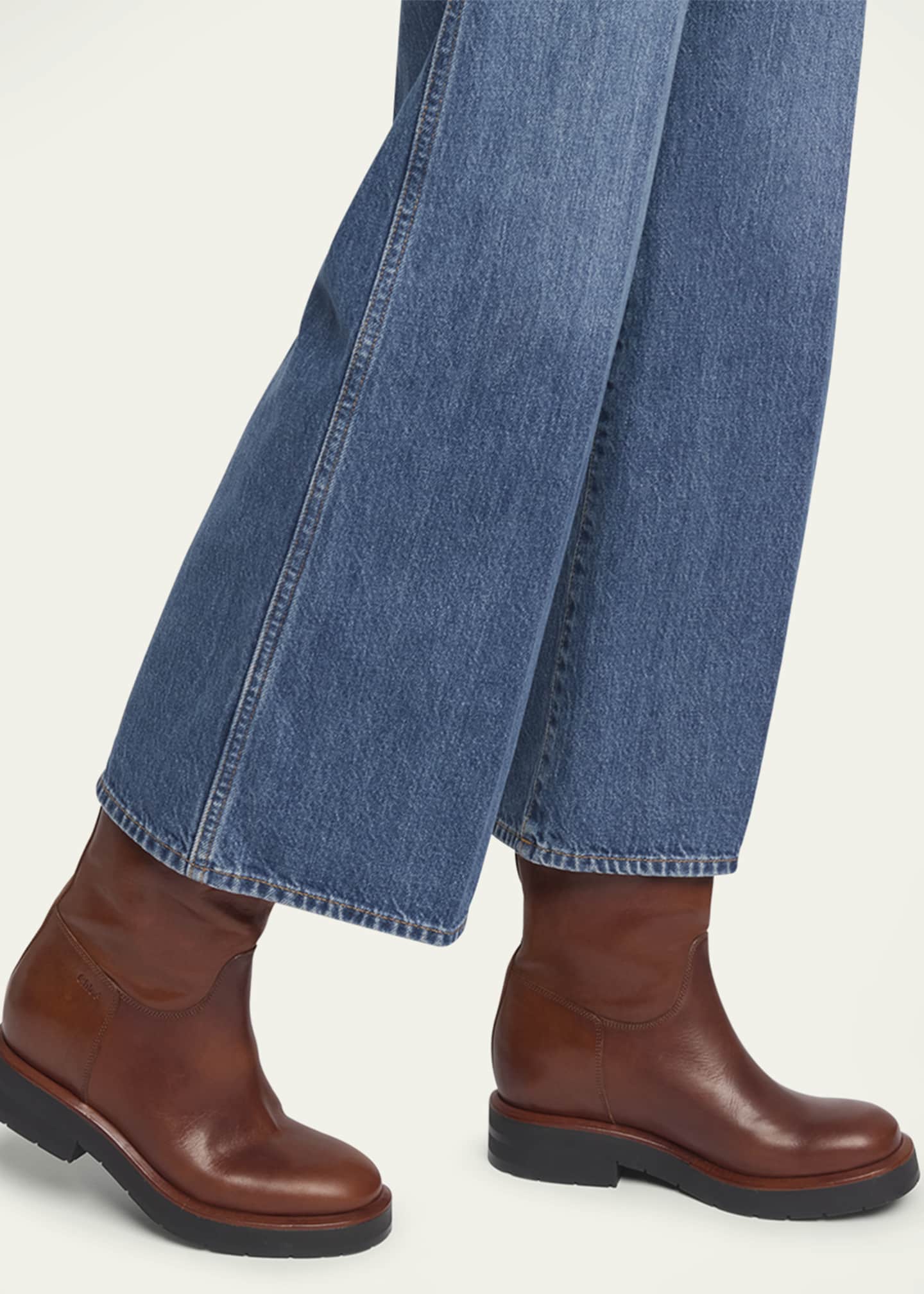 Chloe Coddington Leather Over-The-Knee Riding Boots Image 2 of 4