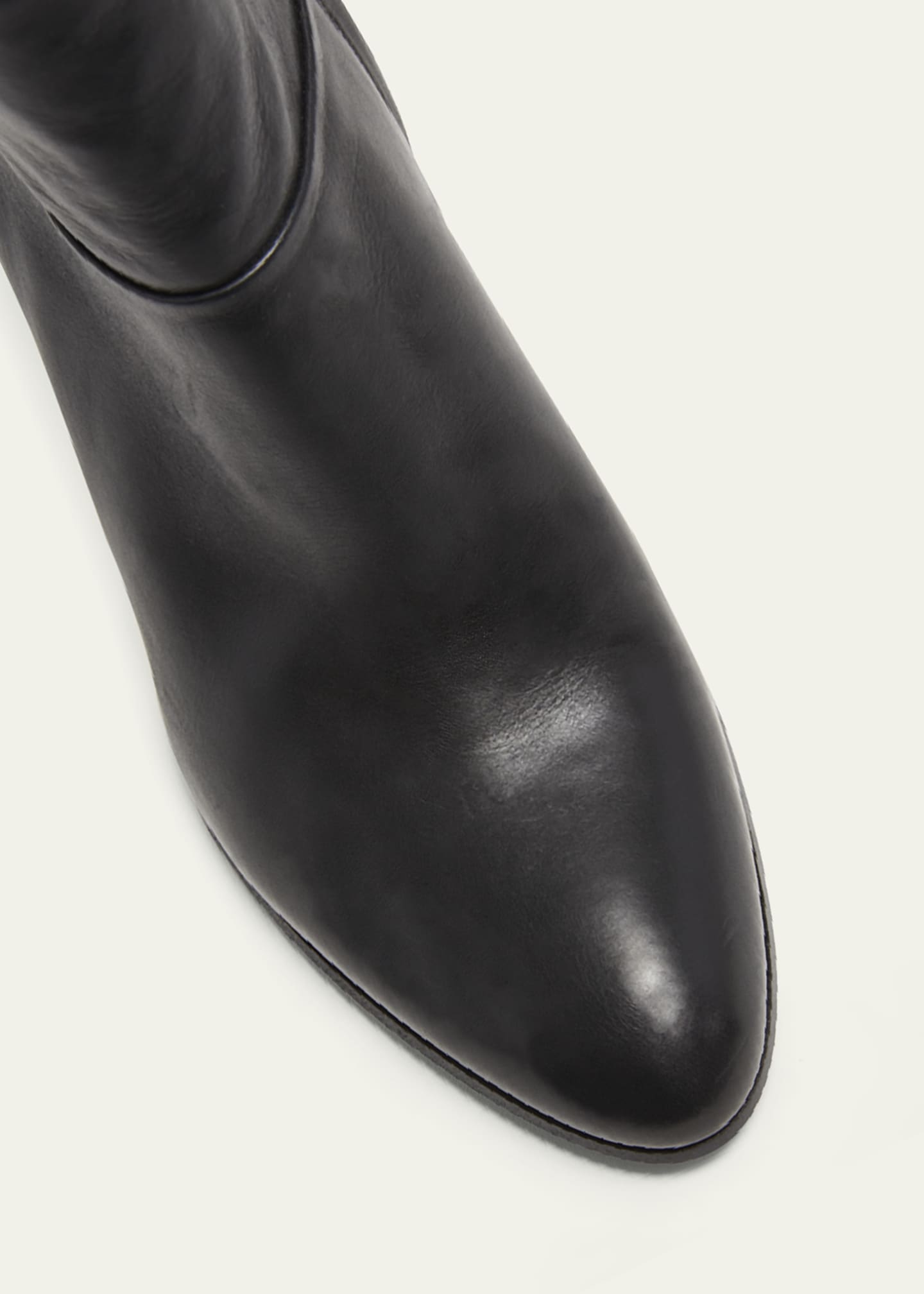 Chloe Eve Leather Zip Ankle Booties Image 4 of 5