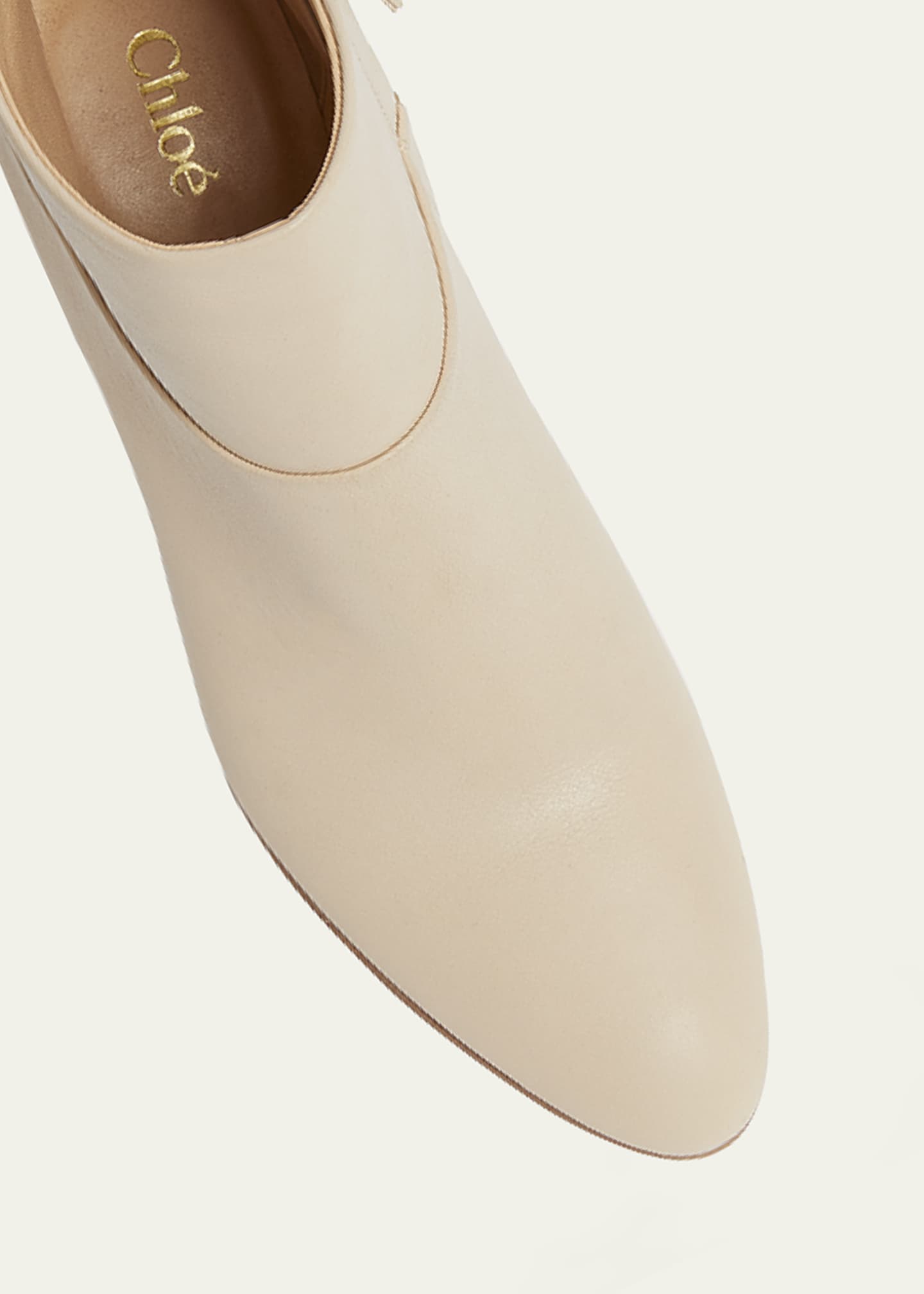 Chloe Eve Leather Zip Ankle Booties Image 5 of 5