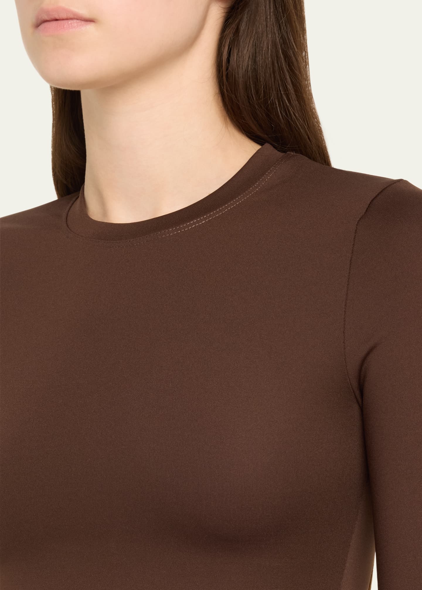 WARDROBE.NYC Opaque Long Sleeve Tee Image 5 of 5